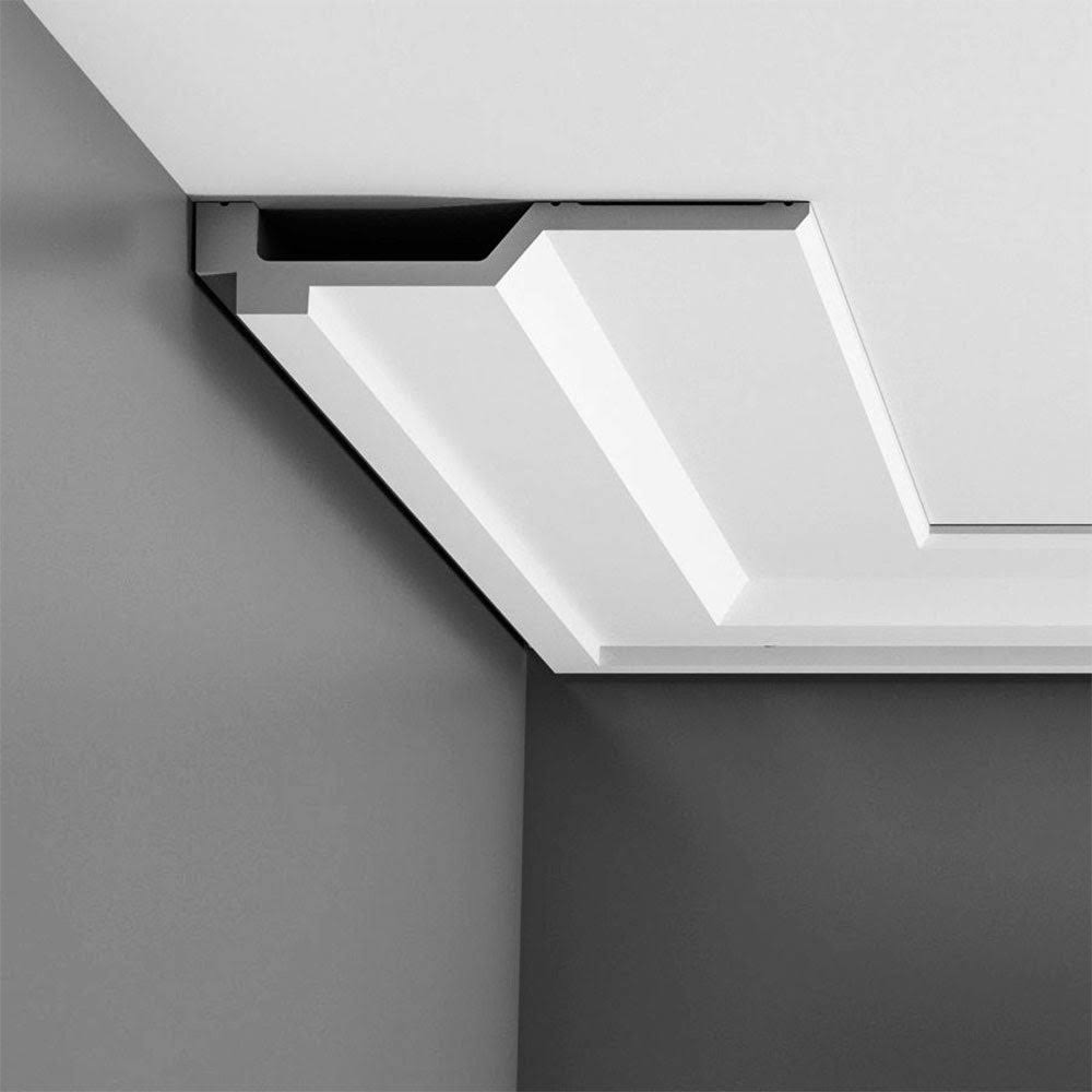 Orac Decor Orac Crown MOULDING 1-5/8-in x 78-in Primed Polyurethane Crown MOULDING in White | C354