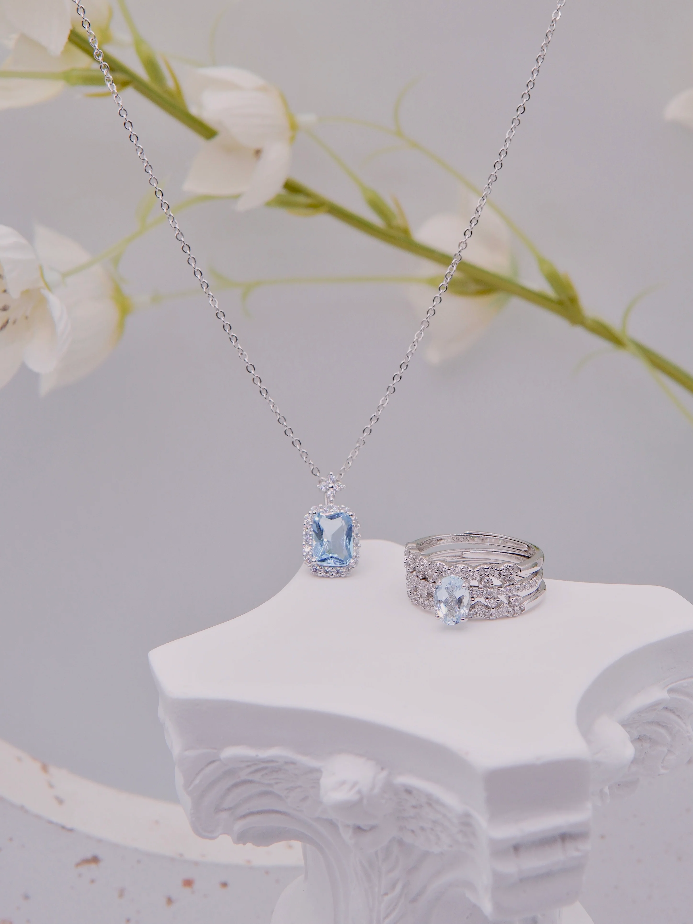 LAFIT�� Cinderella Fairyland - Necklace ͯԒ�ɚ⺣�{��ʯ�i�