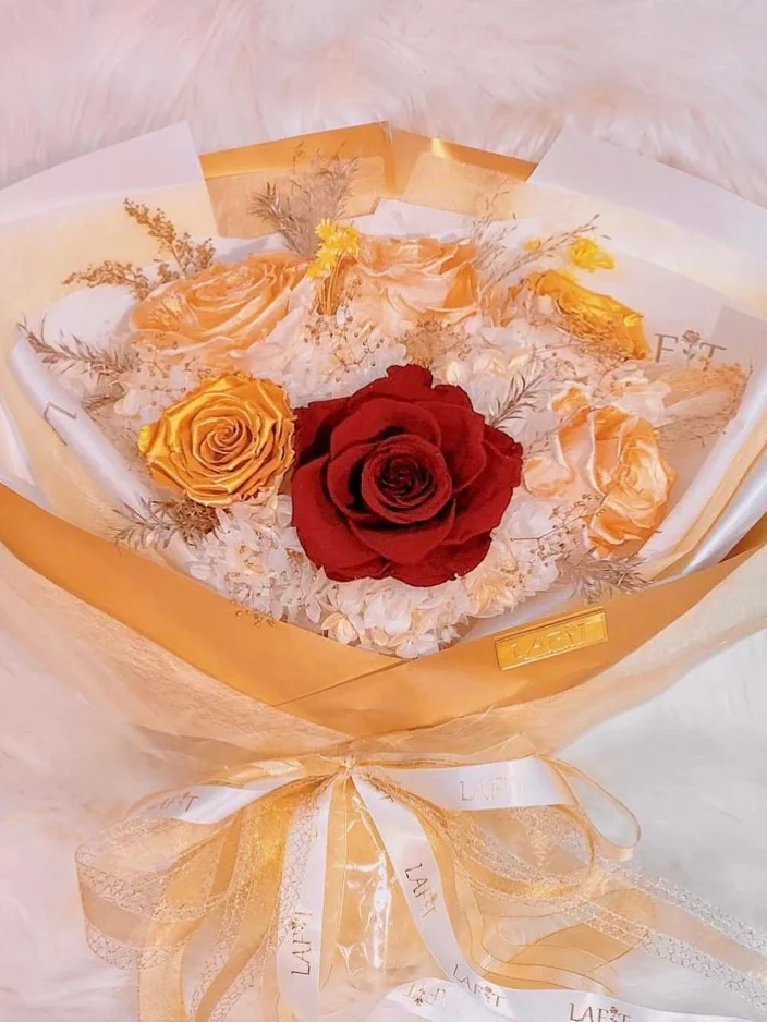 LAFIT夢幻公主永生花束 �?Disney Fairytale系列 (Belle)