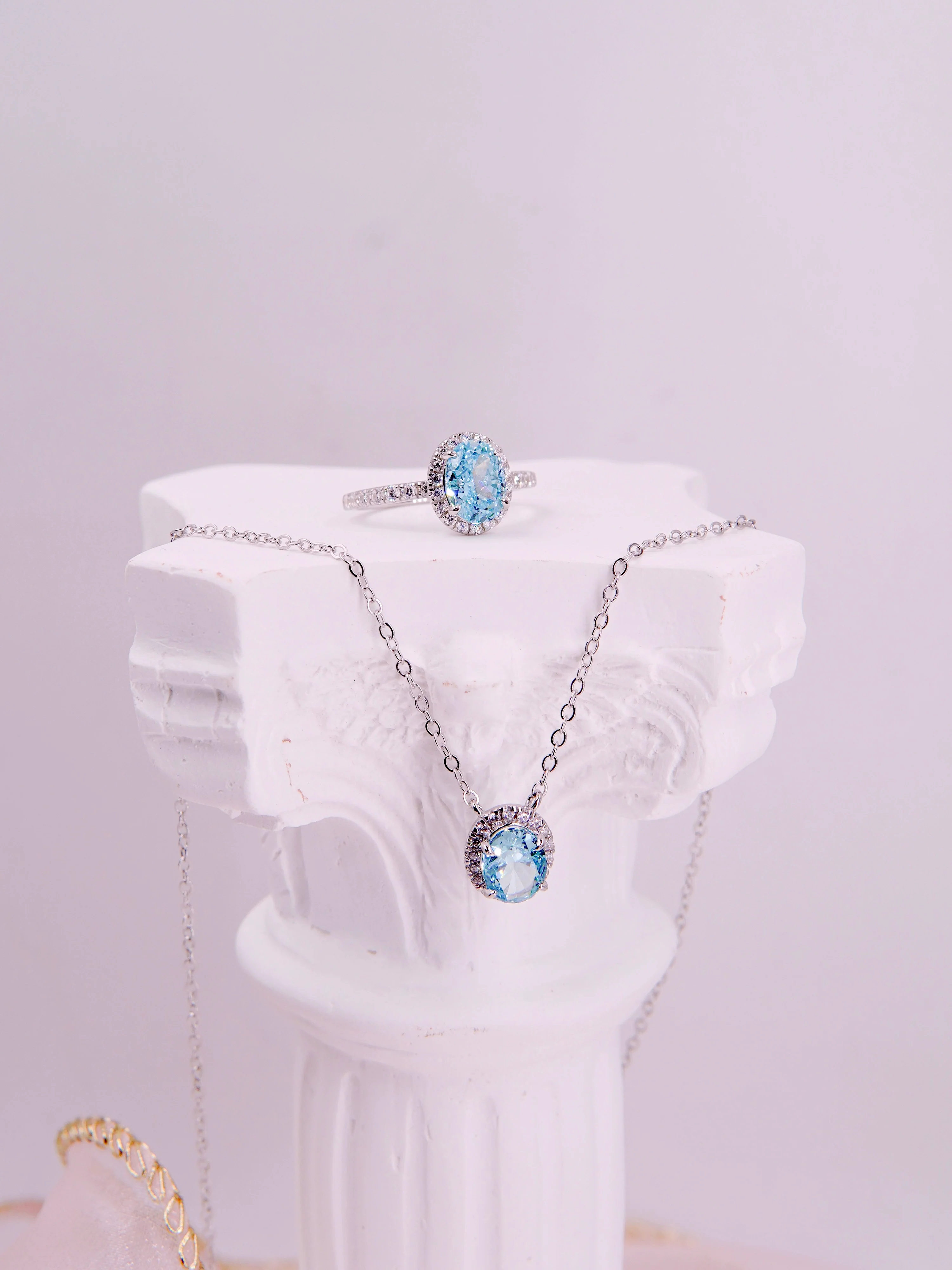 LAFIT �� Blue Moon - Necklace ��{���貌�ʯ�i�