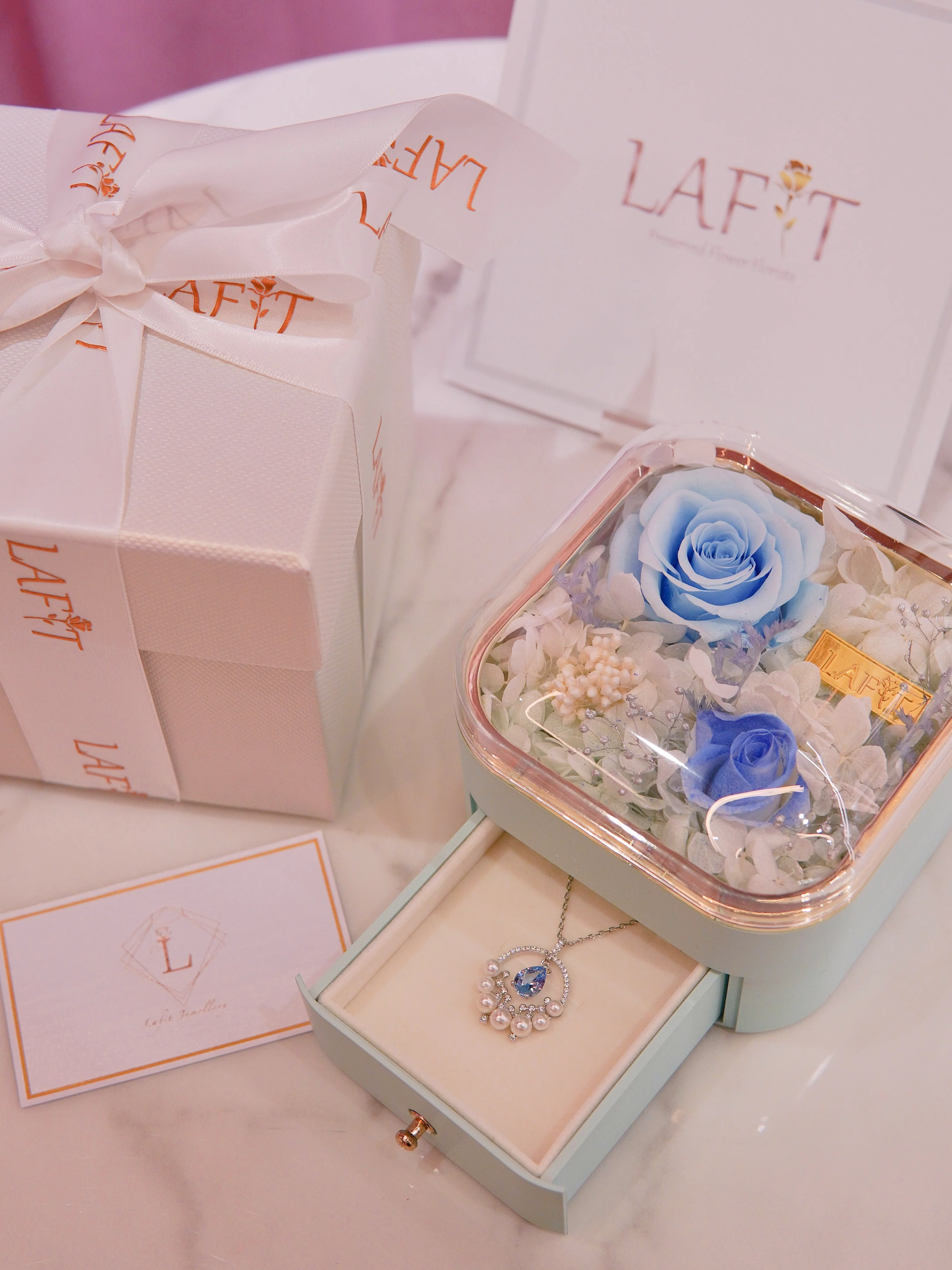 LAFIT �� Cerulean Night - Necklace ���|��͸ҹ֮���i�