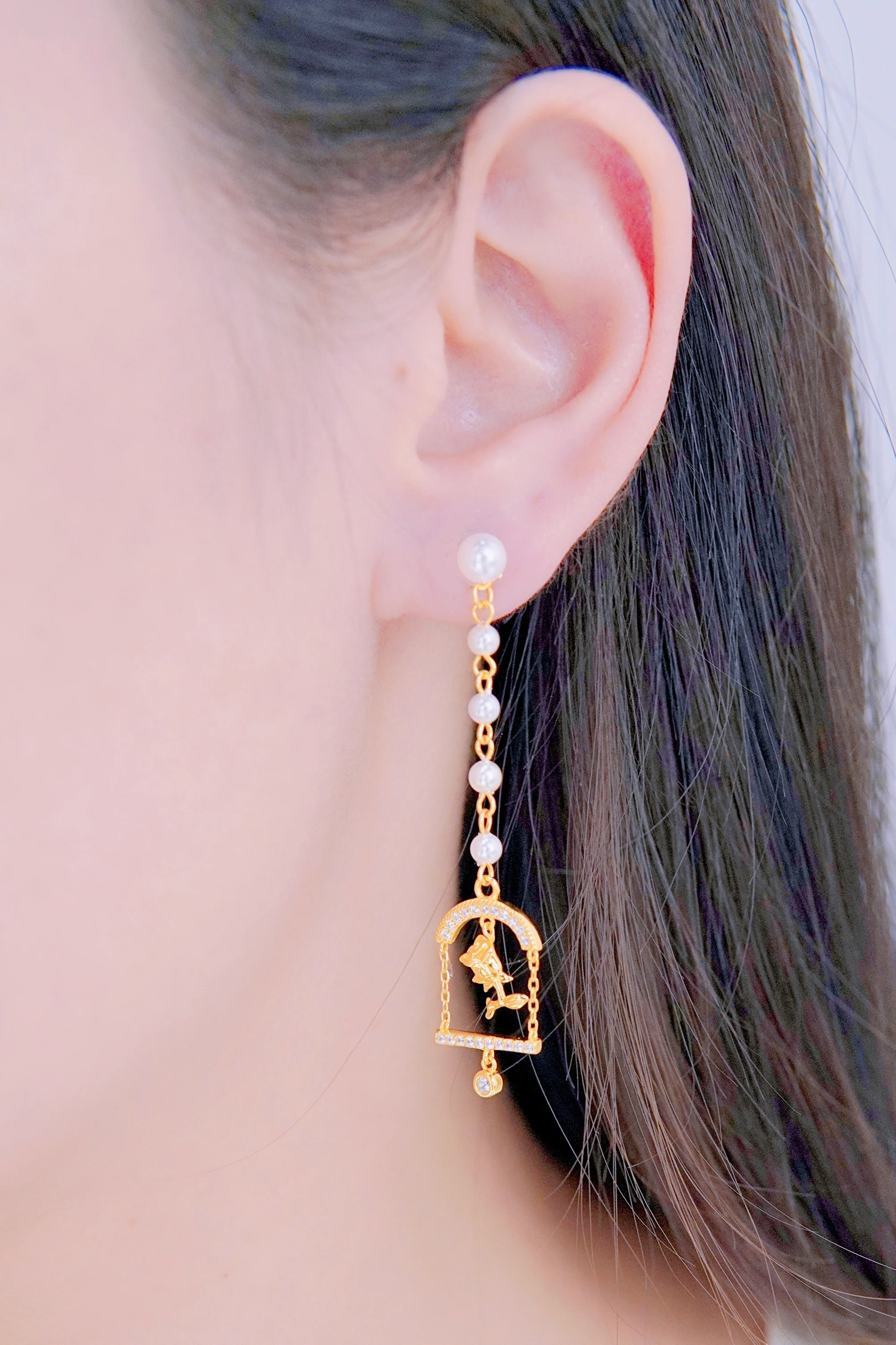 LAFIT  �� Rose Castle - Earrings õ�廨ˇ��̮��������h