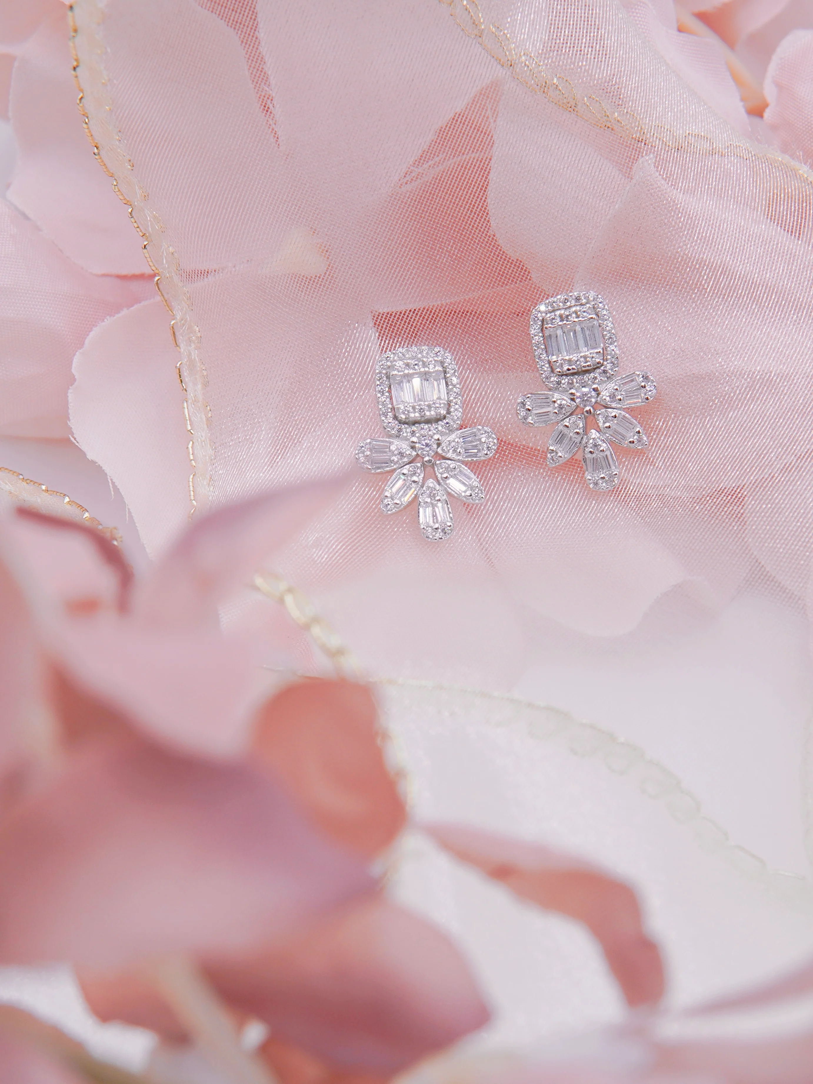 LAFIT�� Floral Fairy - Earrings  ���о��`��̼荶��h