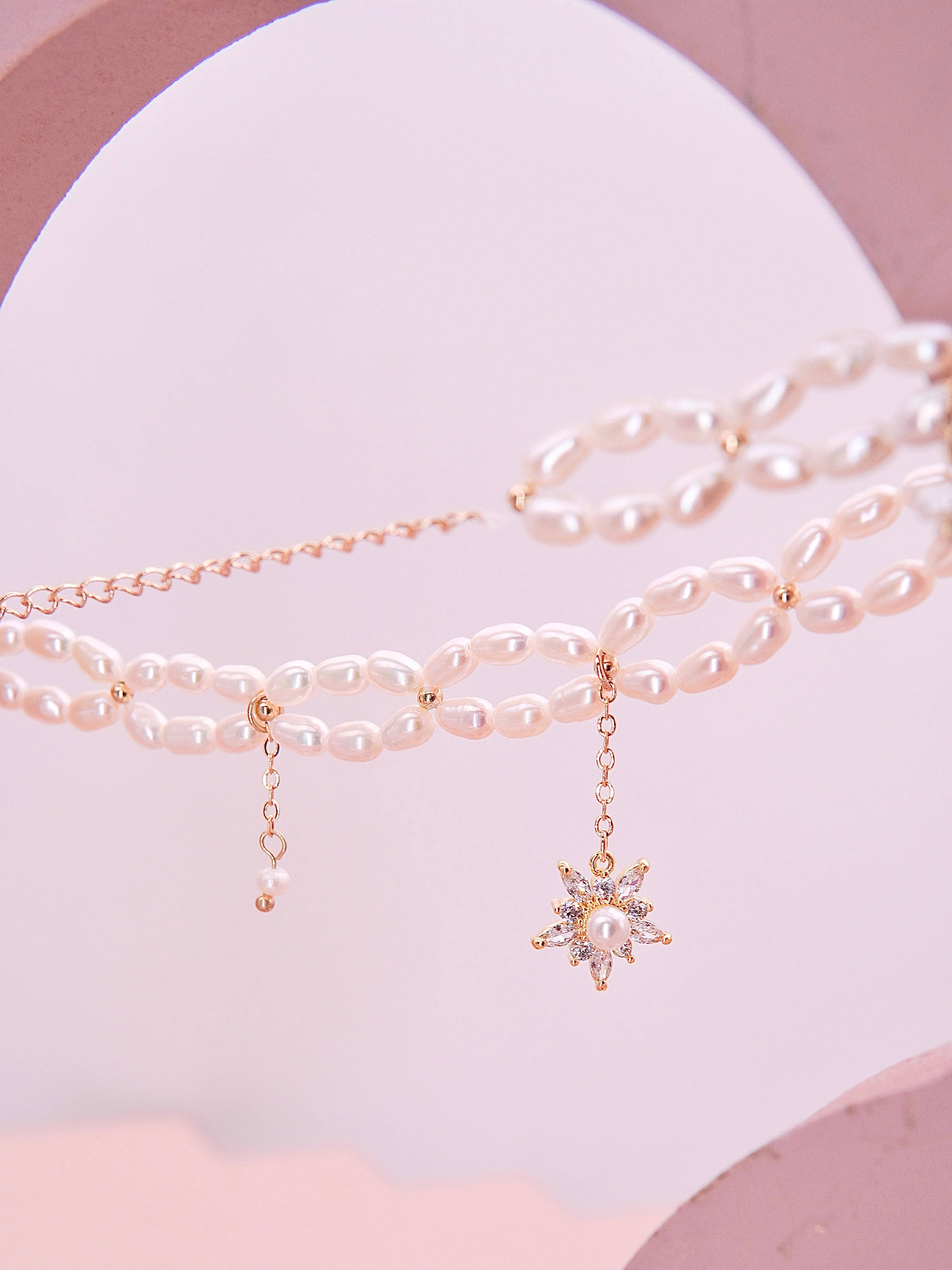 LAFIT�� Pearly Night - Necklace ҹ������W�������i�