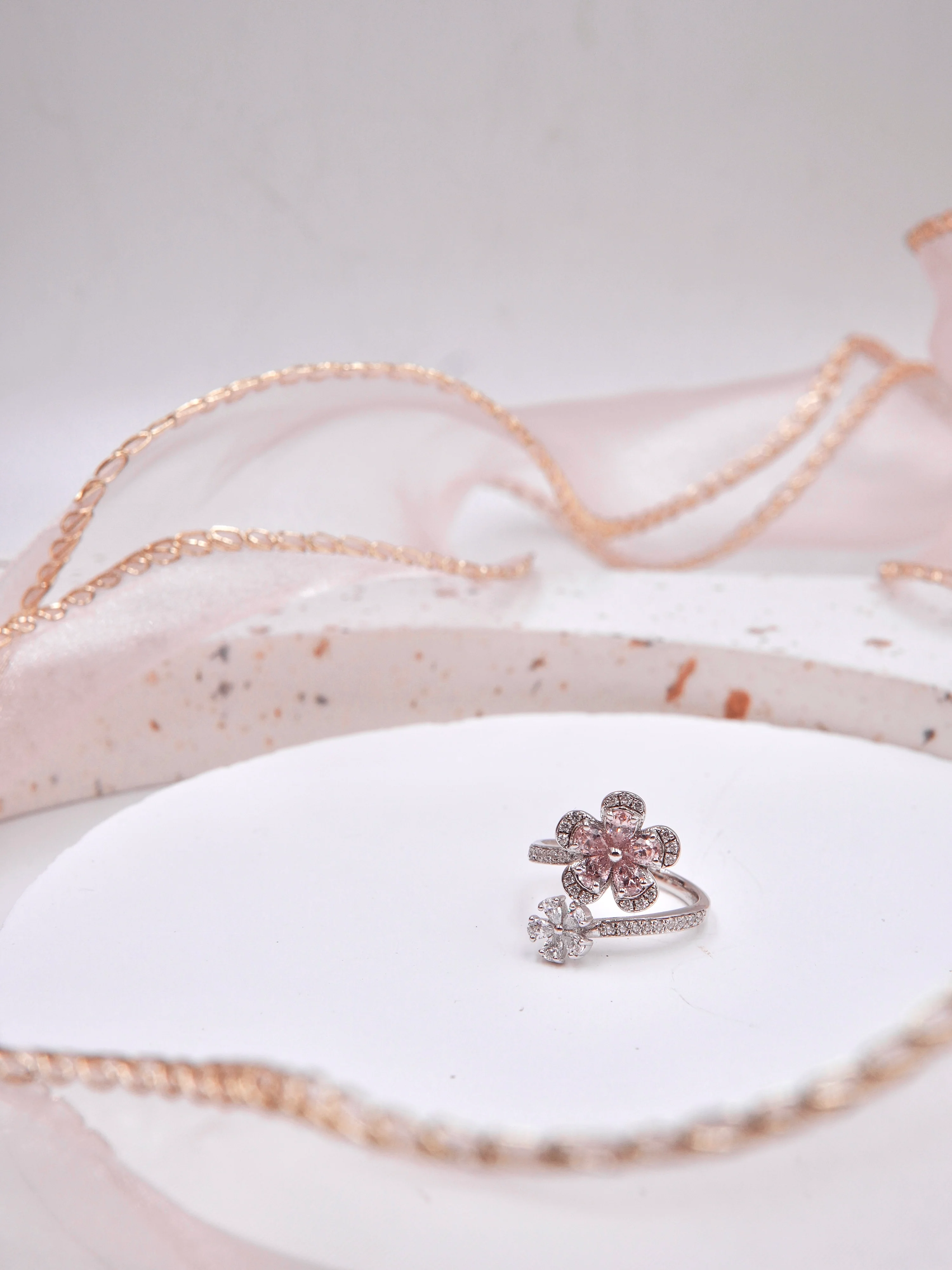 LAFIT�� Dearest Sakura - Ring С�ɿɐۙѻ��_�ڭh�ν�ָ