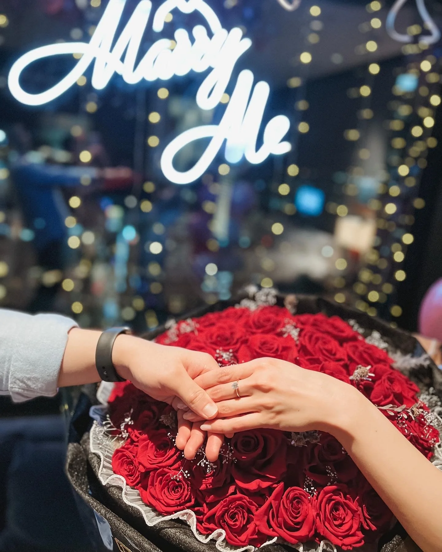 LAFIT 奢華求婚永生花束 �? My Kinda Perfect系列 (Deluxe Red)