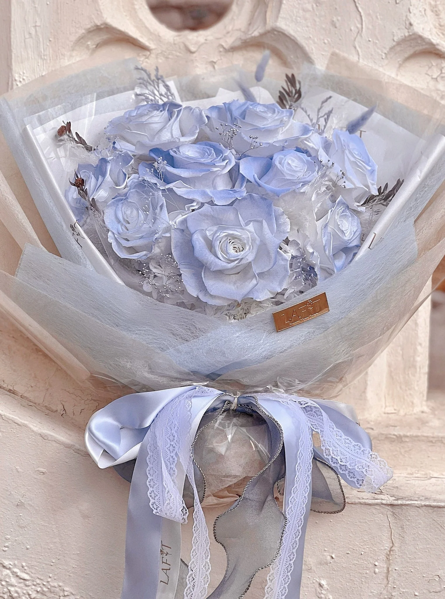 LAFIT明星首選永生花束 �?Love Kiss In Santorini