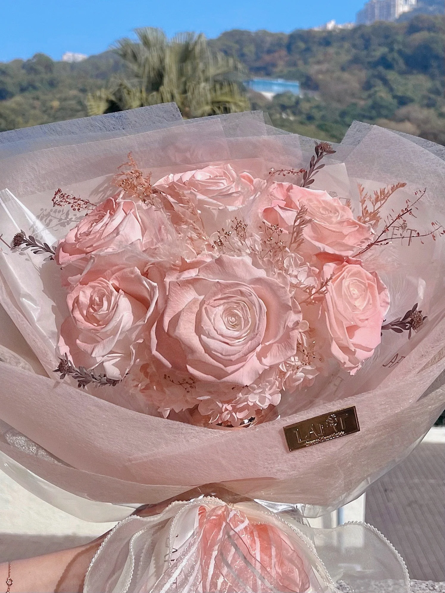 LAFIT夢幻浪漫永生花束 �?The Romance Express系列 (Falling into sweetness- Las Coloradas)