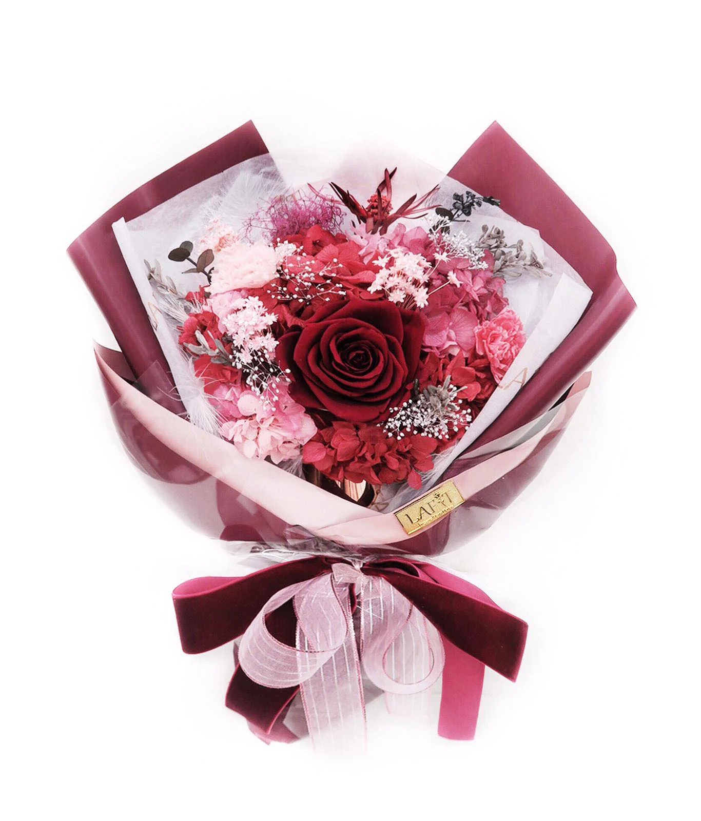 LAFIT法式浪漫永生花束 �?Greatest Love (Red) - S