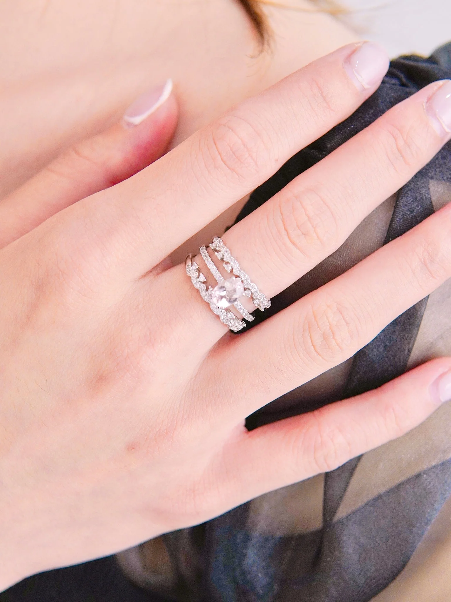 LAFIT�� Sparkles of the Goddess - Ring  ��N�B�������ӽ�ָ