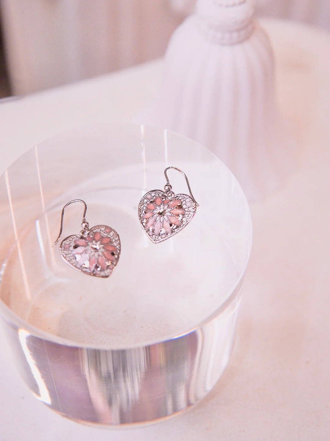LAFIT  �� Mysterious Heart - Earrings�����U�շۺ����ζ��h