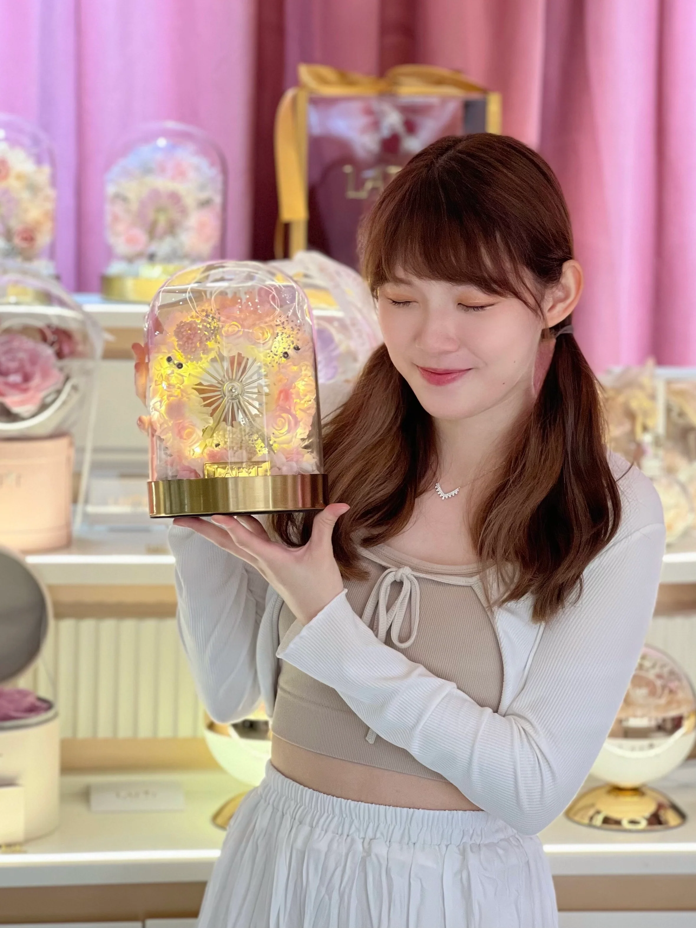 LAFIT - KOL 首選永生花藝擺設�?Little Sweetie & Snowy Fairyland