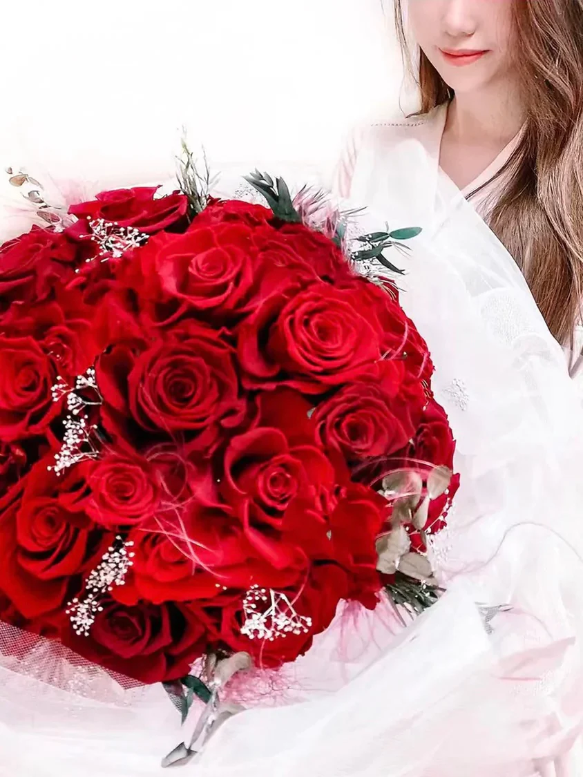 LAFIT奢華經典永生花束�?My Kinda Perfect系列 (Deluxe Red)