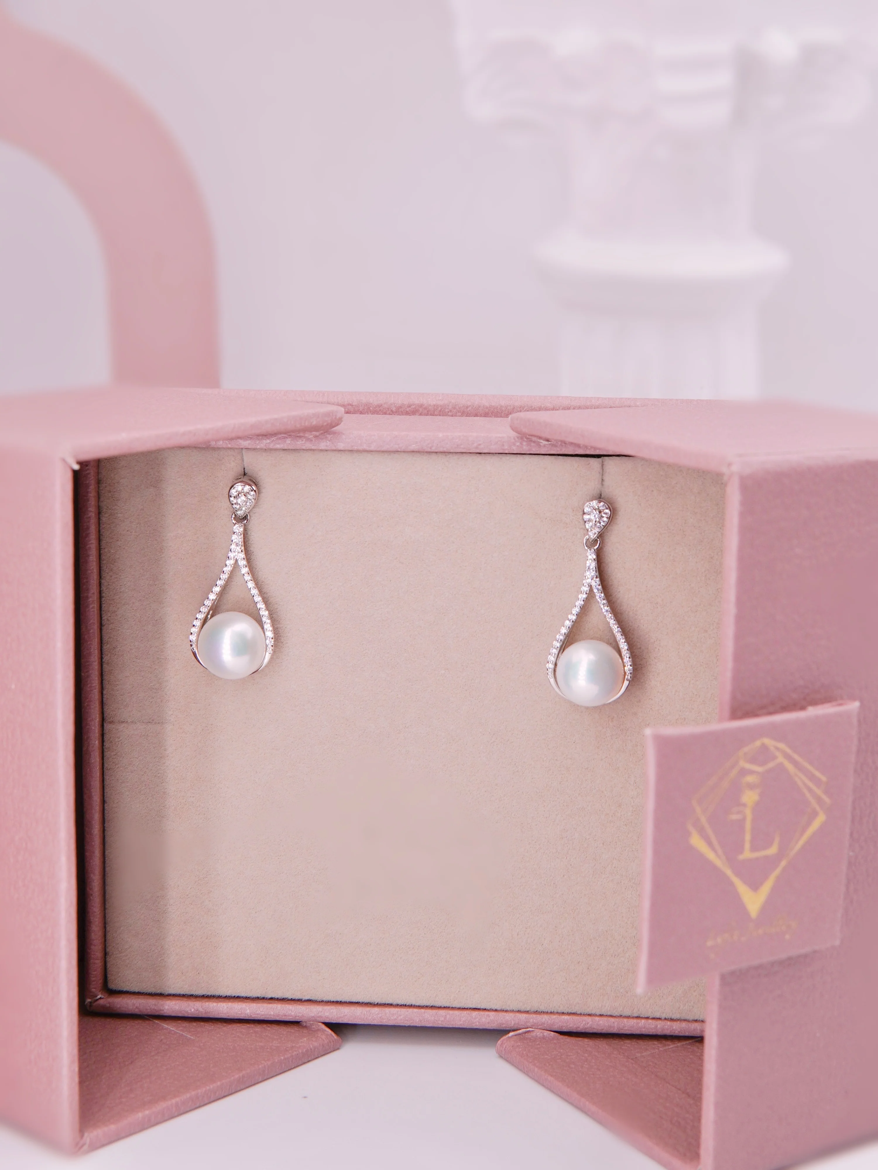 LAFIT �� Morning Rain - Earrings ĺ�⳯�국��������h