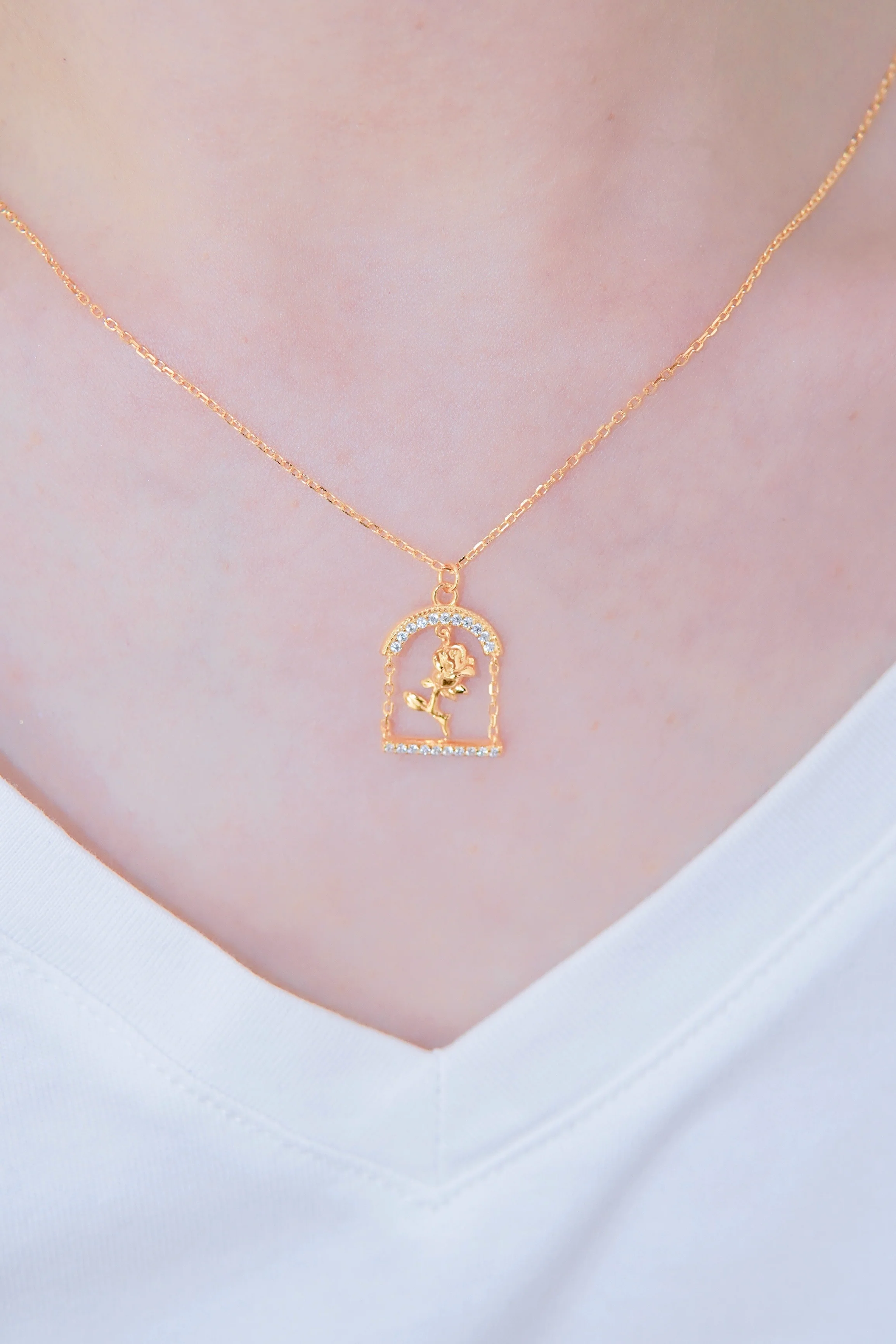 LAFIT  �� Rose Castle - Necklace õ�廨ˇ��̮����i�