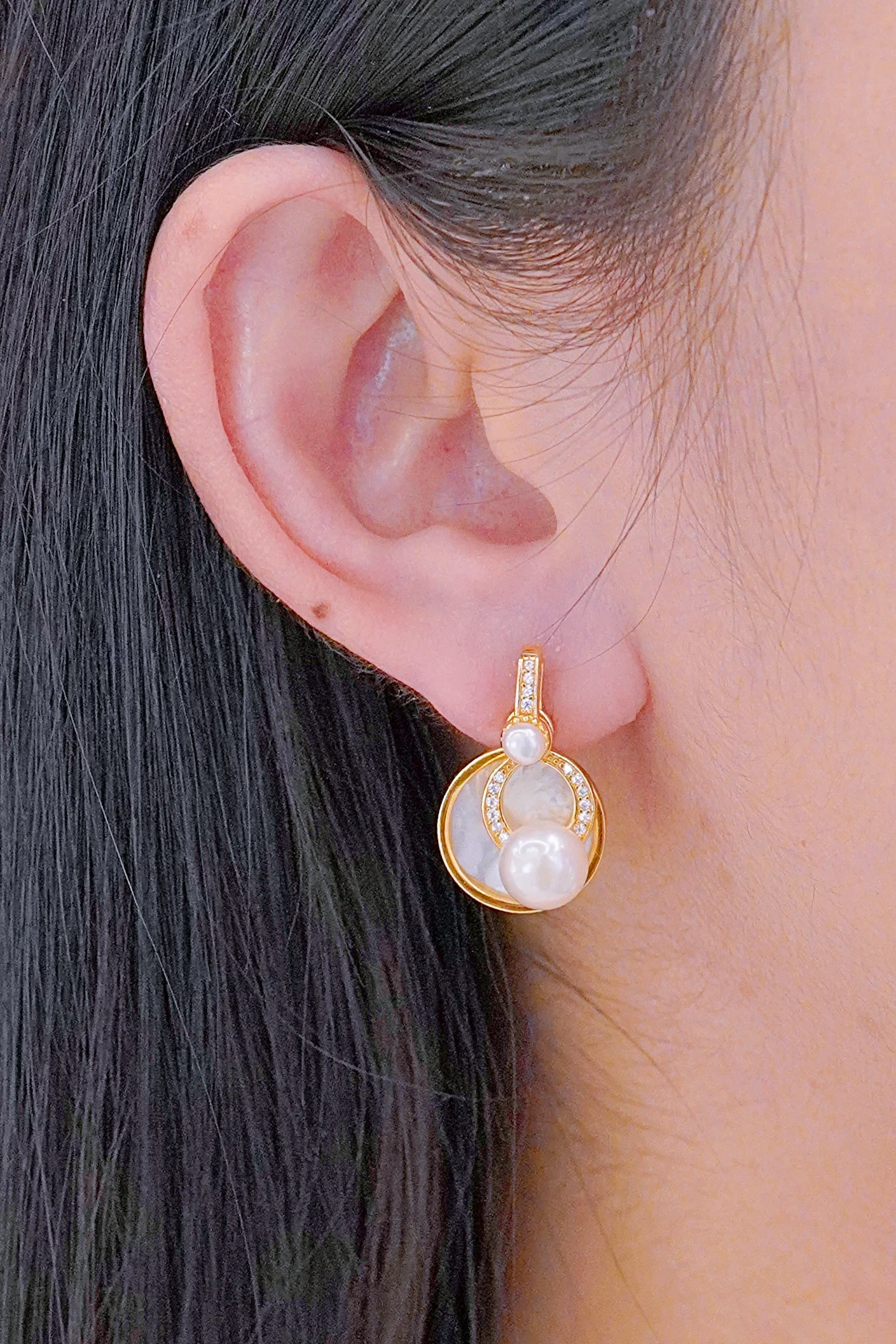 LAFIT ��White Sweetie Earring ���ǿ���ؐĸ������h