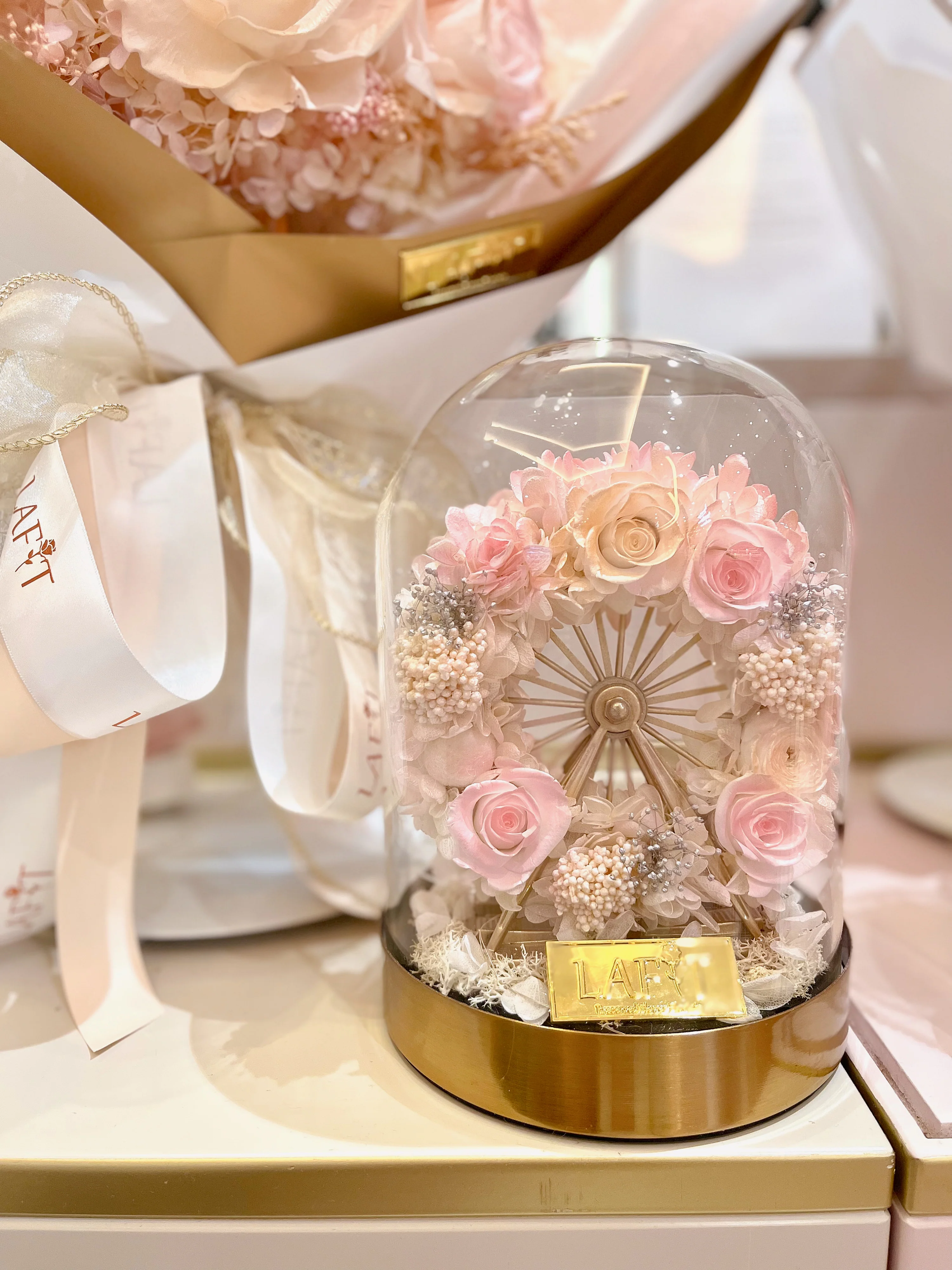 LAFIT �����ɚ�������ˇ�[�O �� Snowy Fairyland - Elegant Pink
