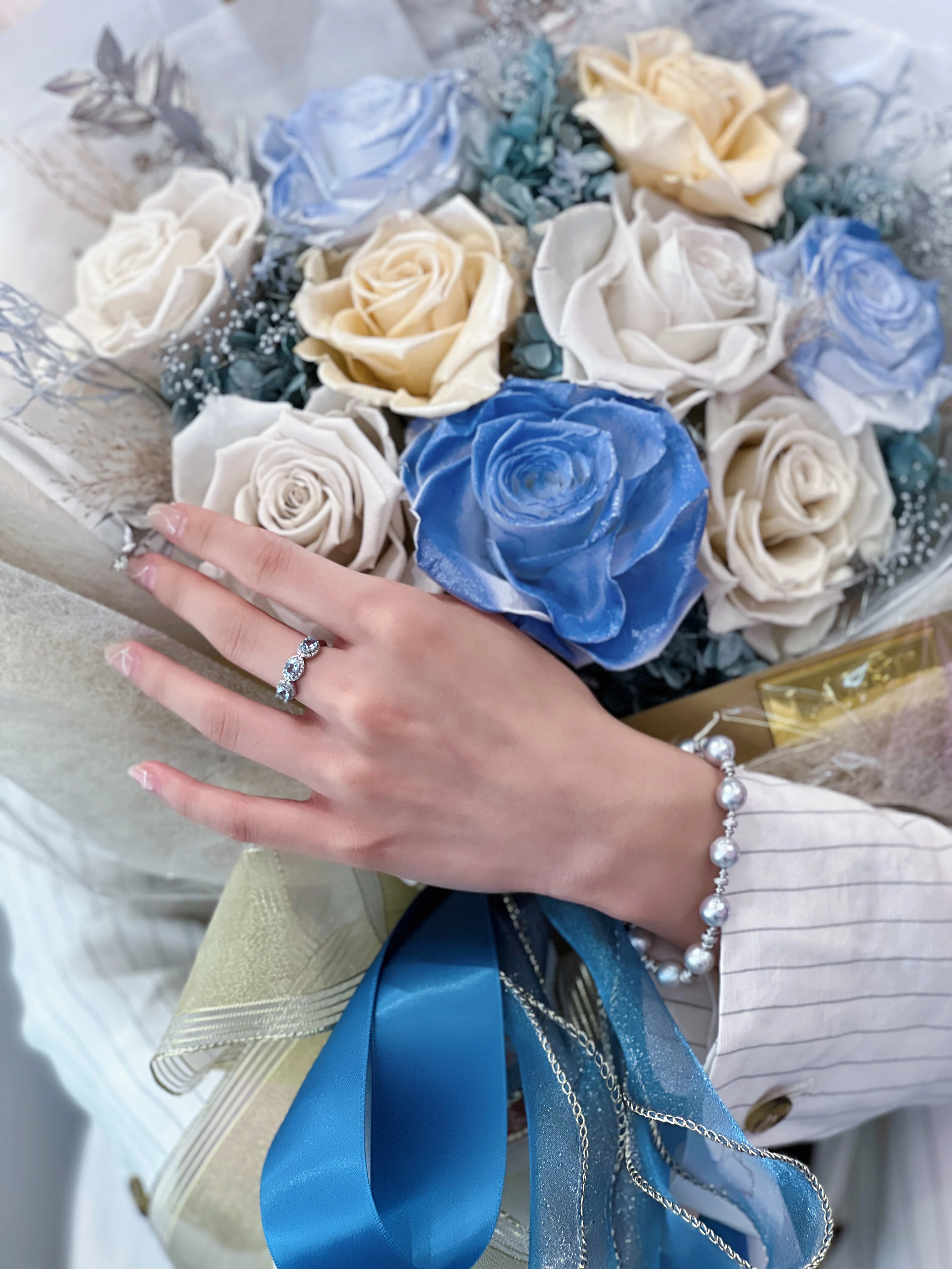 LAFIT �� Crystal Cloud - Ring ��͸���{��ʯ��ָ