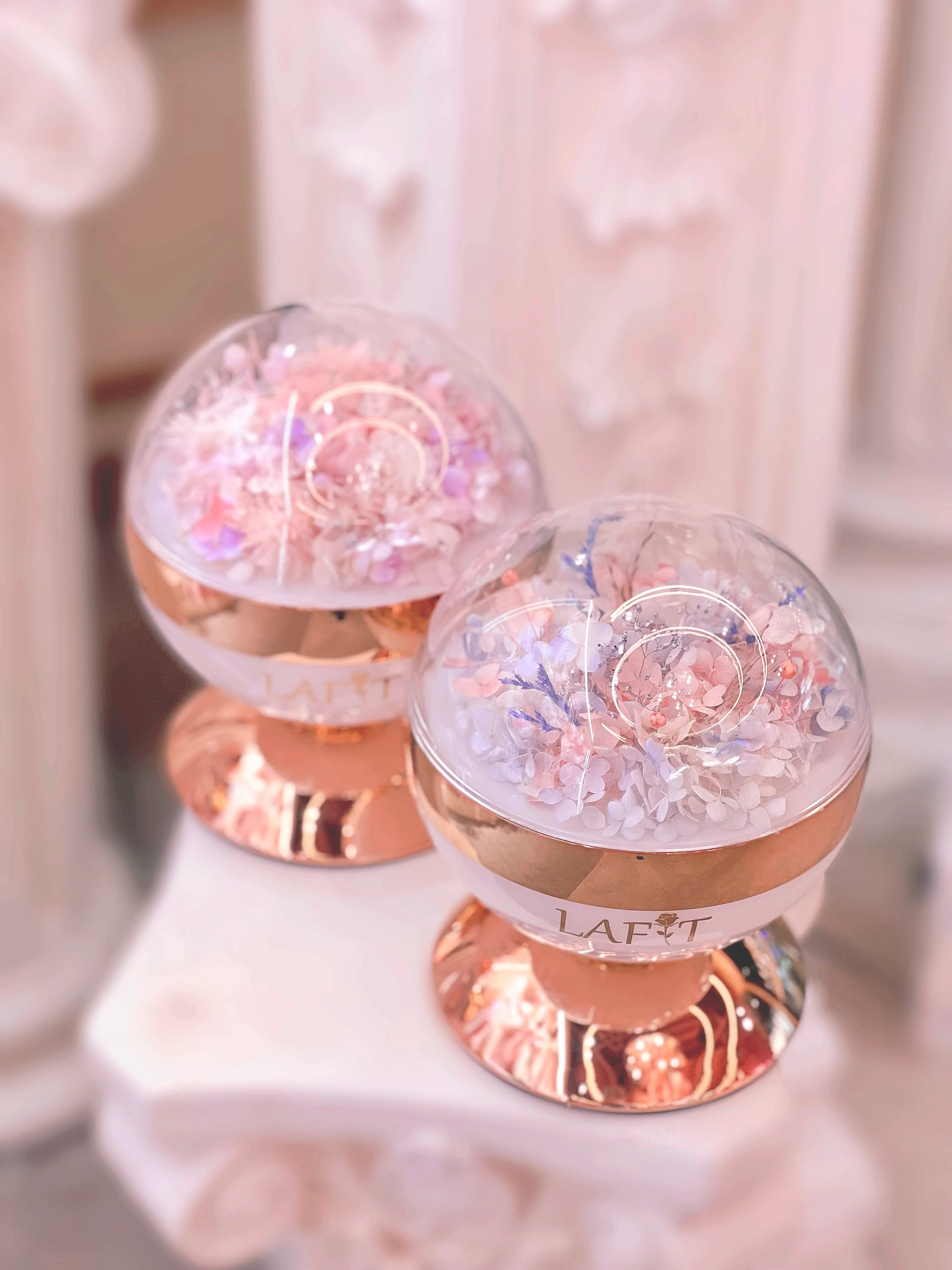 LAFIT 夢幻仙氣永生花藝擺設 · THE HYDRANGEA - Rose Cloud