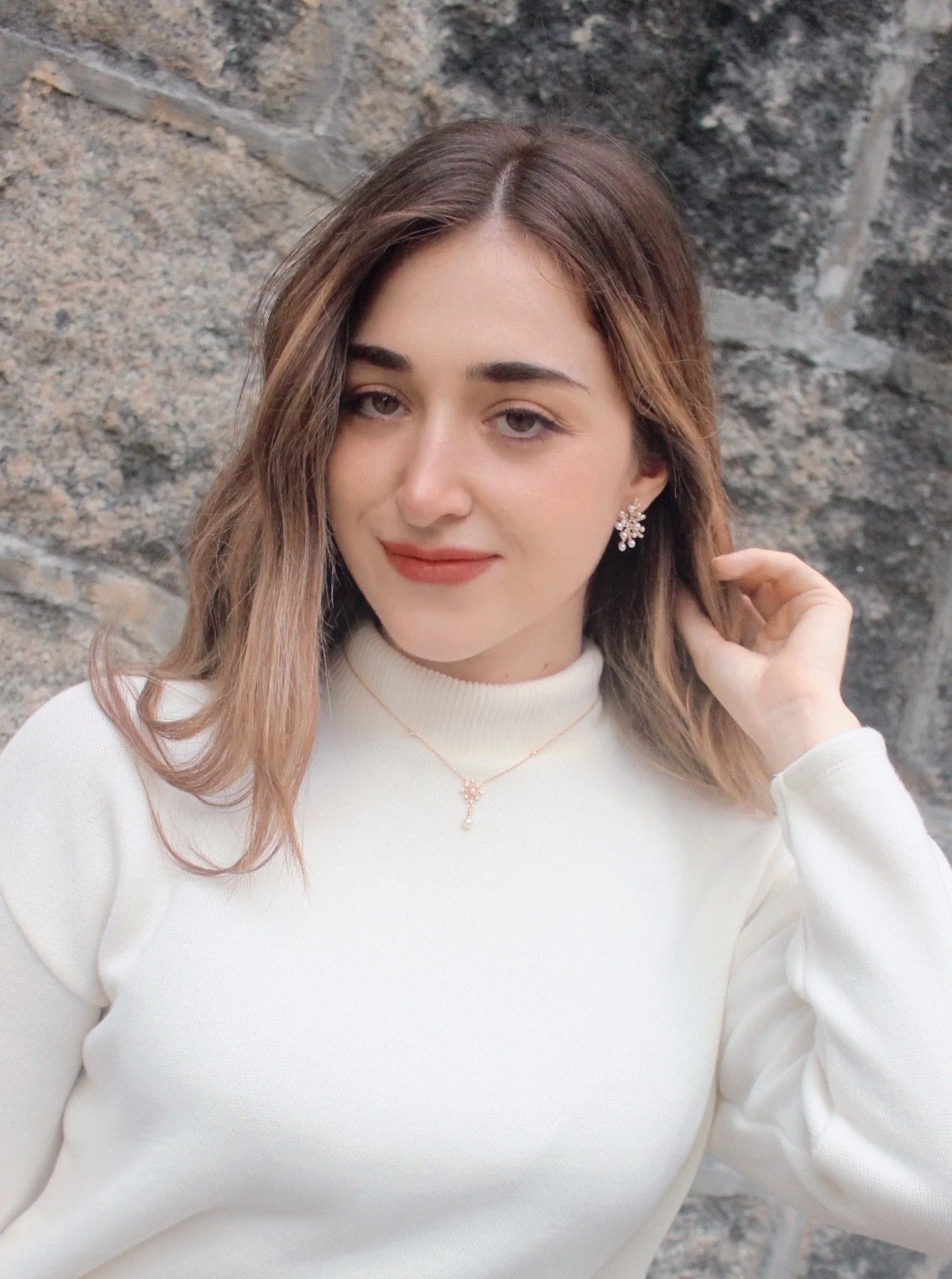 LAFIT Snowy Fairyland - Earrings ѩ��ͯԒ��¹�Ƕ��h