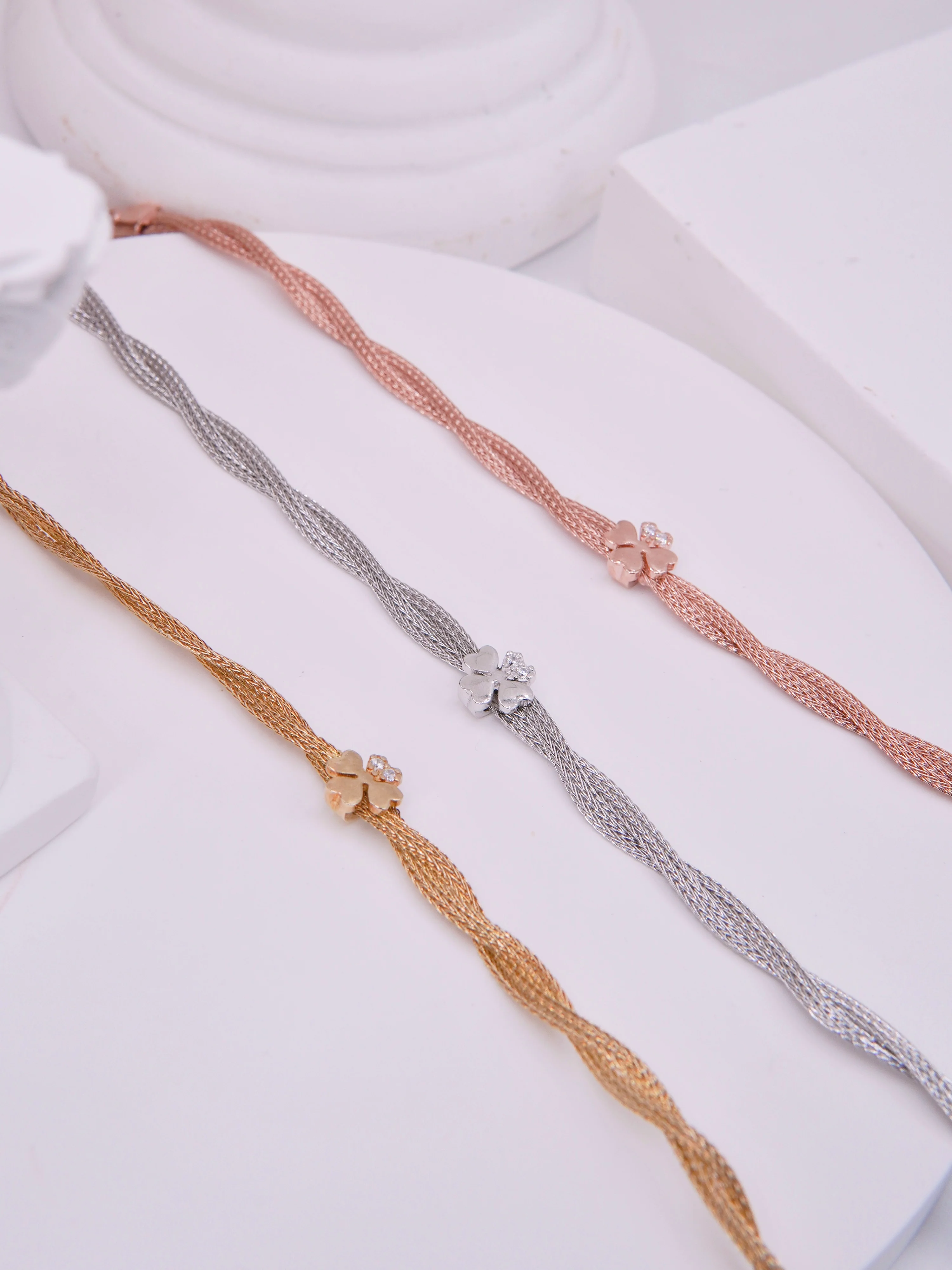 LAFIT�� Fortunate Clover - Bracelet ���\�W�q���~�����