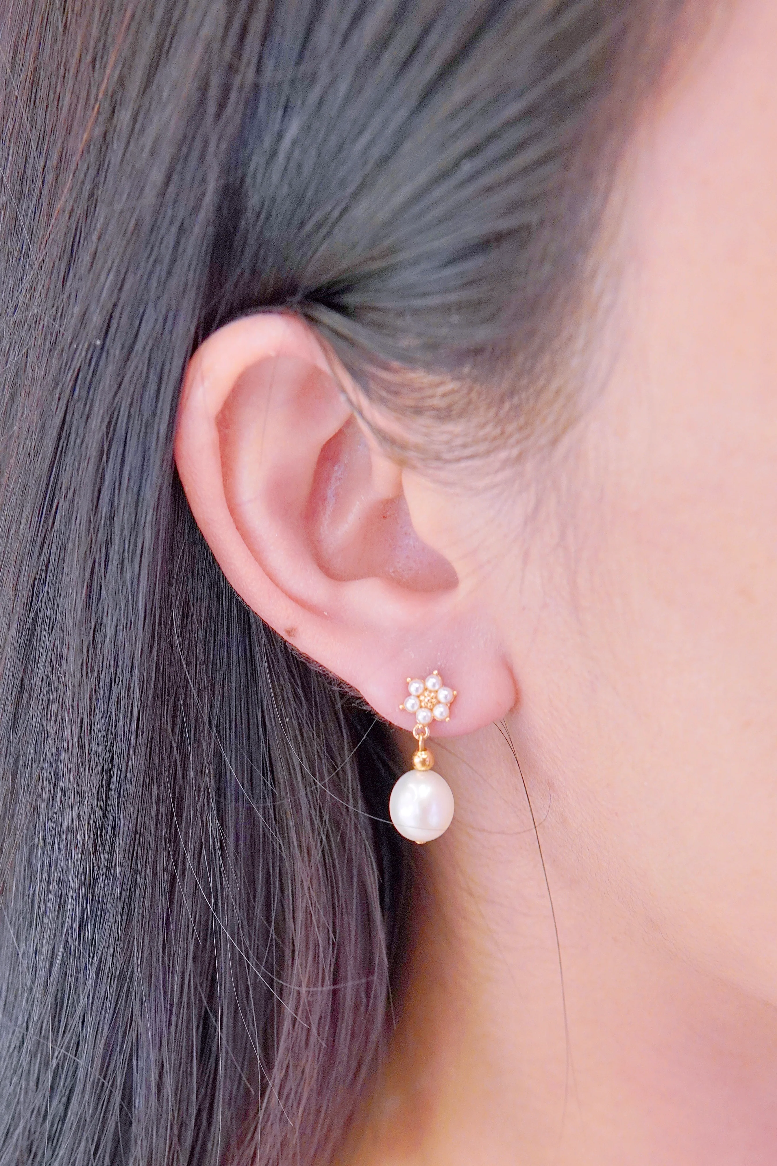 LAFIT�� Golden Star- Earrings ���ź��s������h