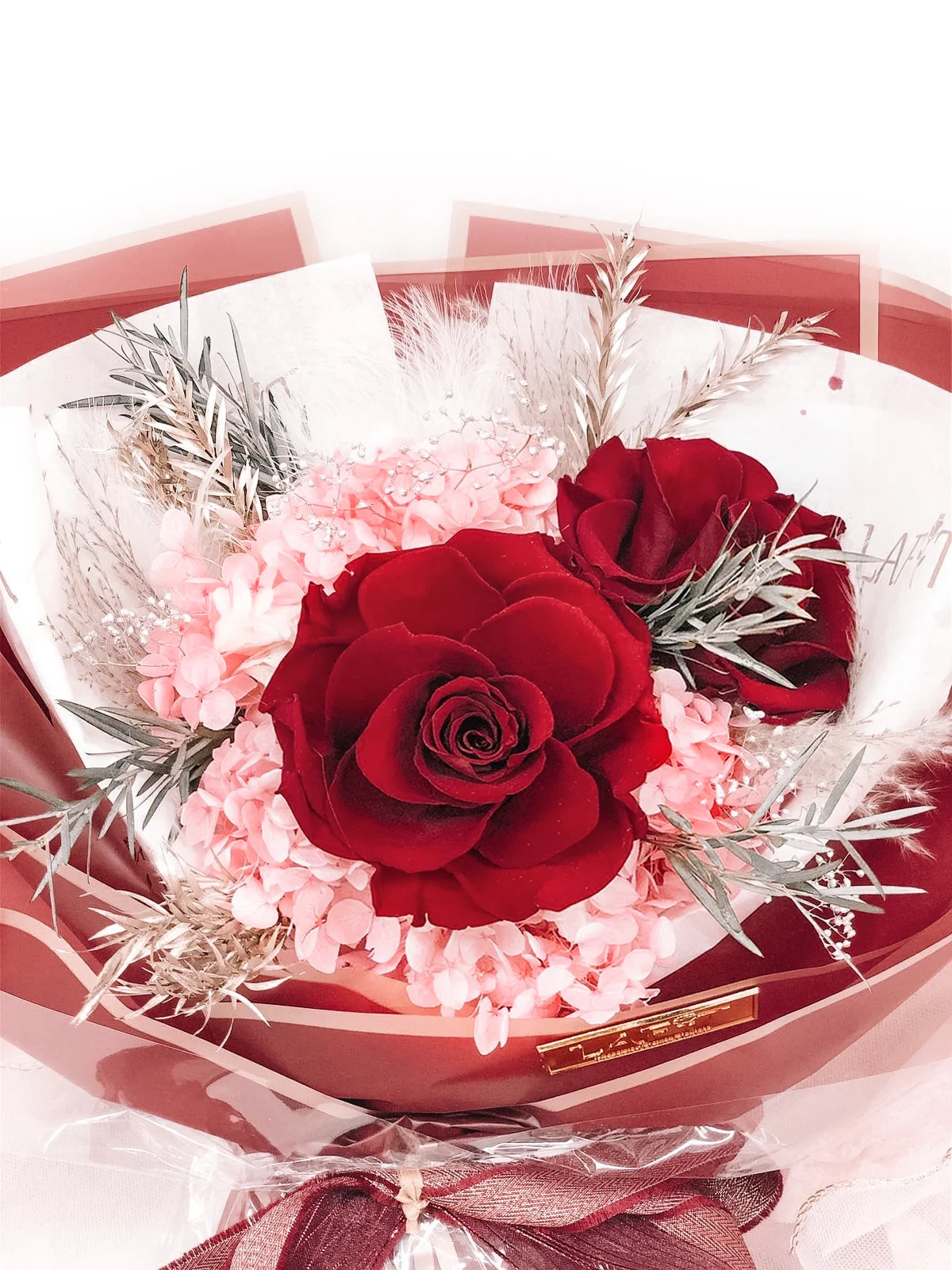 LAFIT法式浪漫永生花束 �?Greatest Love (Red) - S