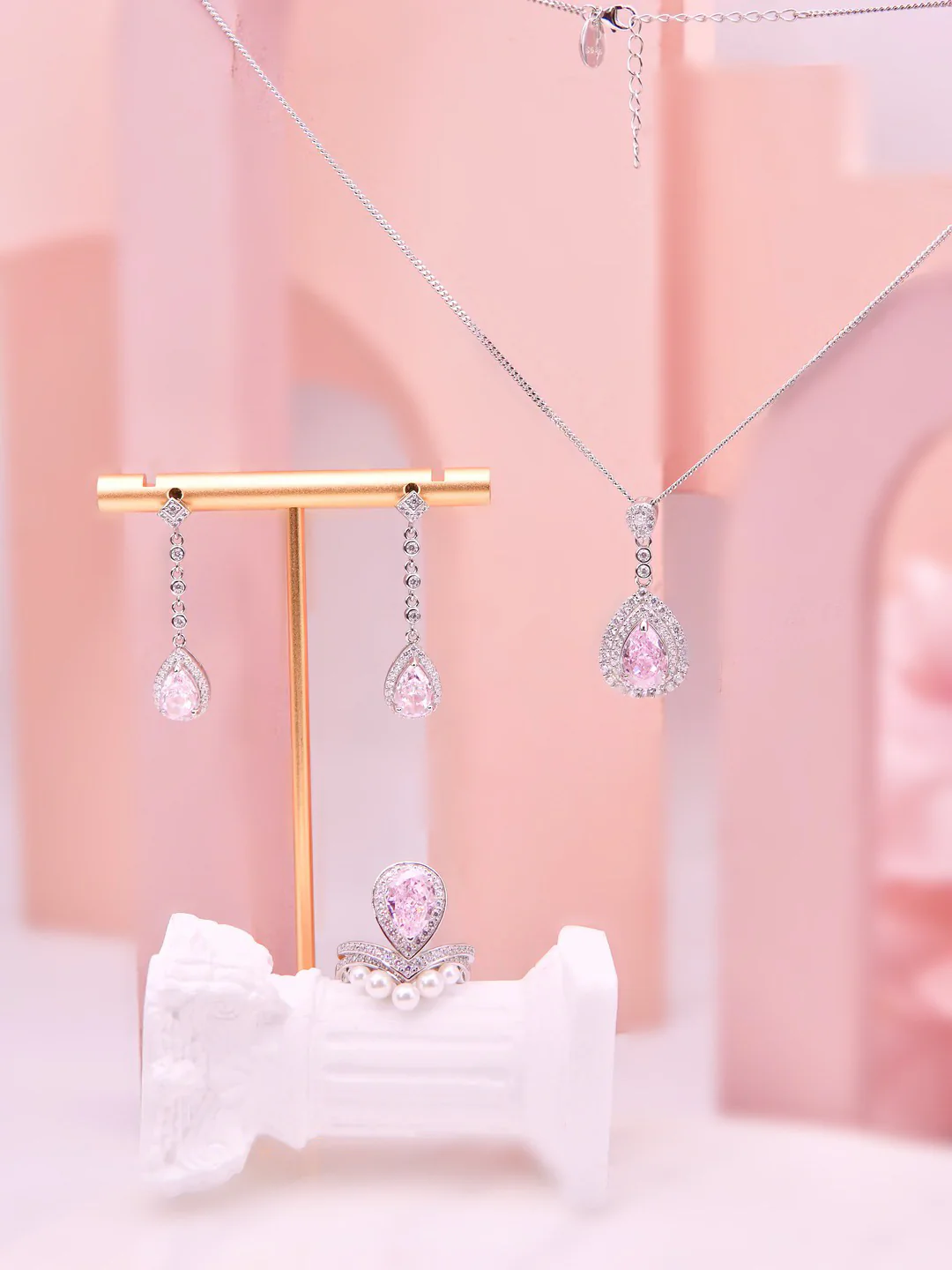 LAFIT�� Heart of Venus (Sakura Pink) - Ring  �ɚ�ѷ�Ħ��ʯ�p�ӽ�ָ