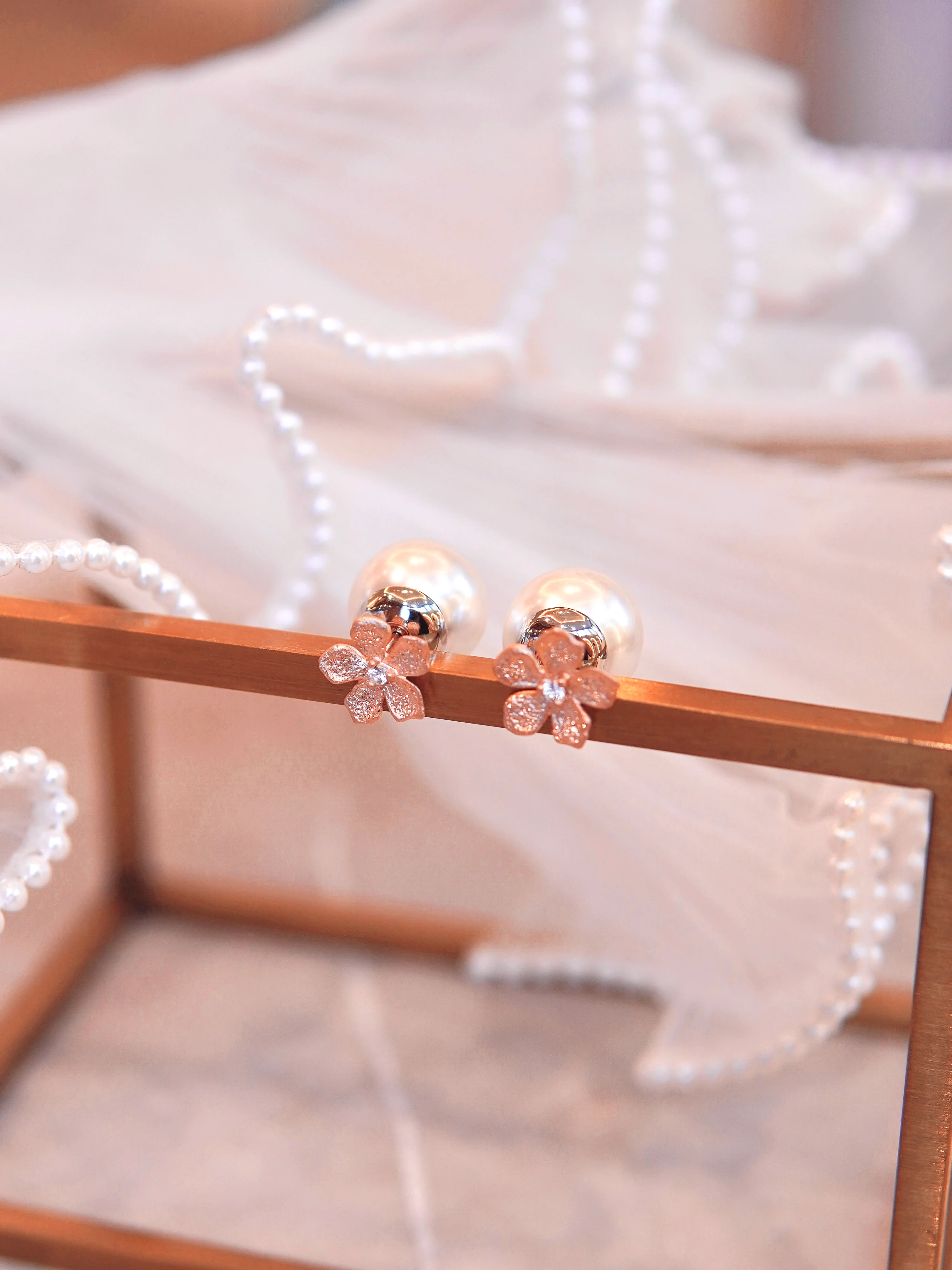 LAFIT �� Pearl Garden Delight - Earrings ������龫�@С�����h