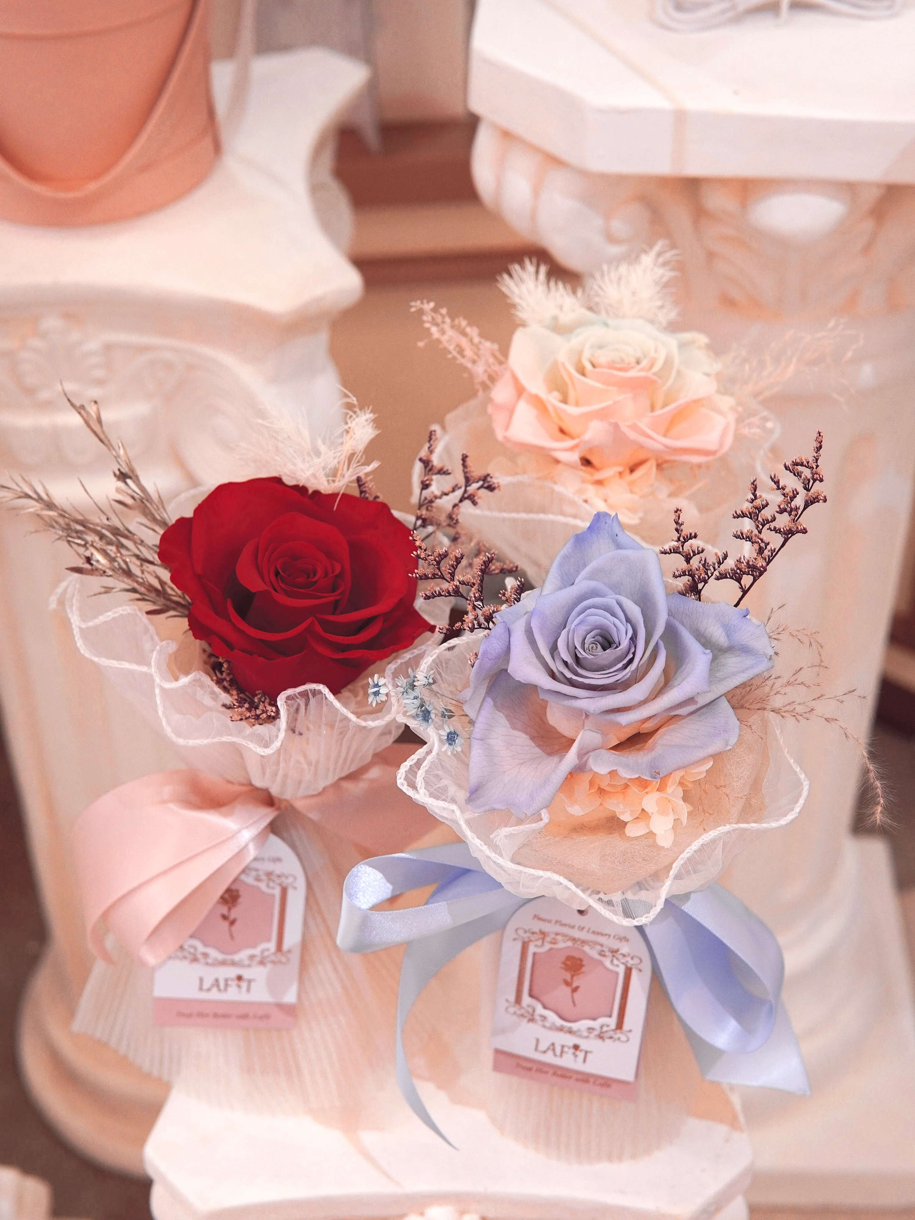 LAFIT 仙氣永生花�?BABY LOVE - Rosegold Blush