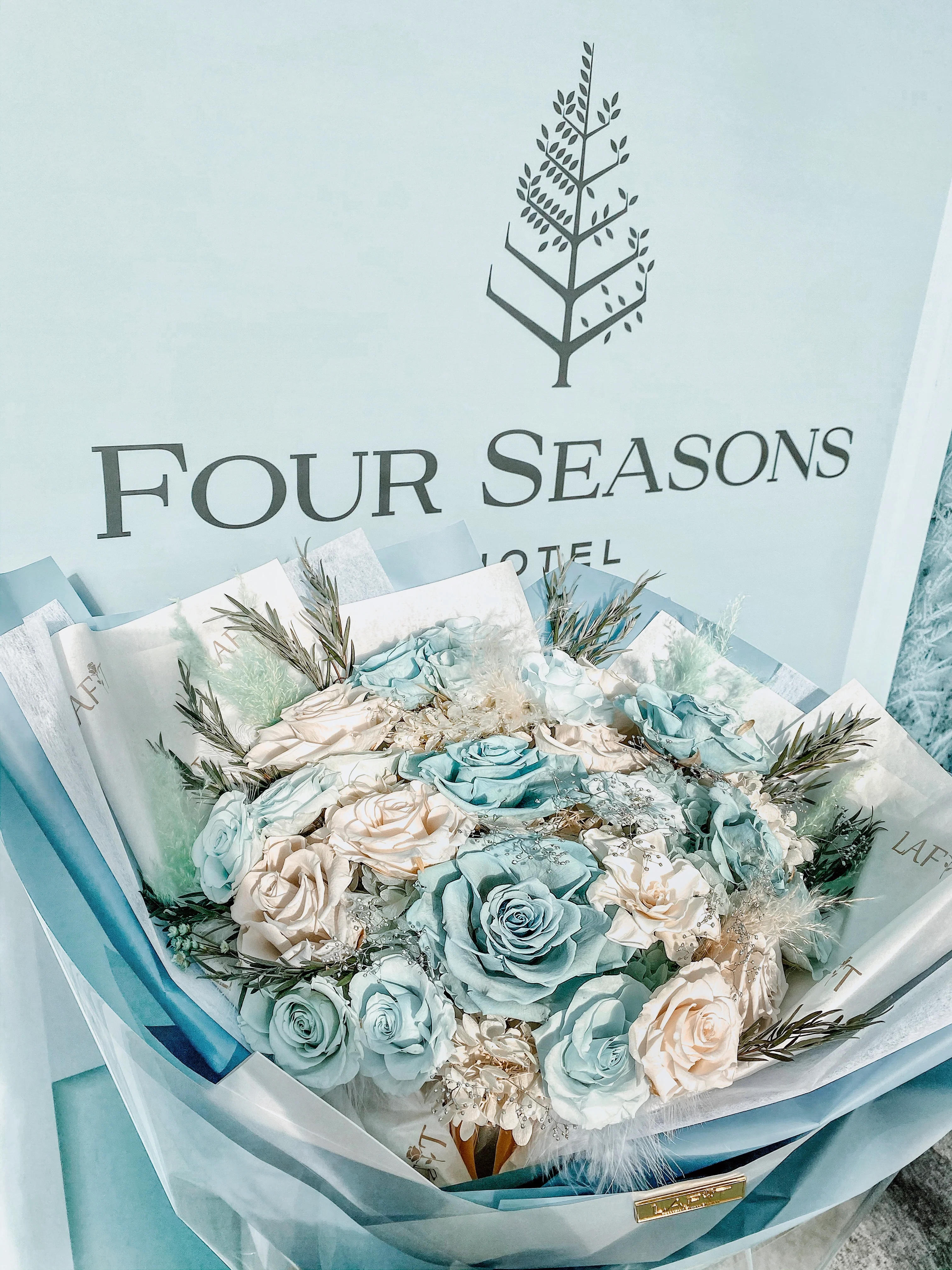 LAFIT明星首選永生花束�?My Kinda Perfect系列 (Tiffany Blue)