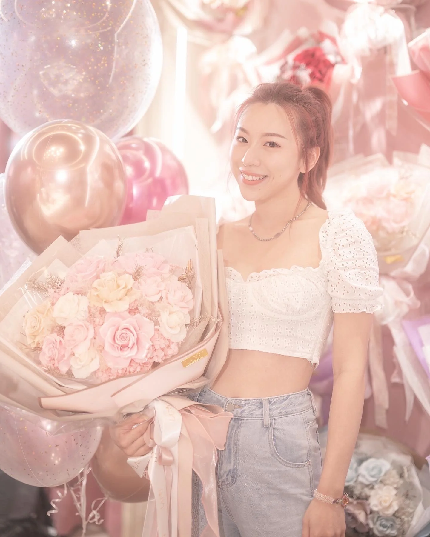 LAFIT明星首選永生花束 �?Angelic Elegance