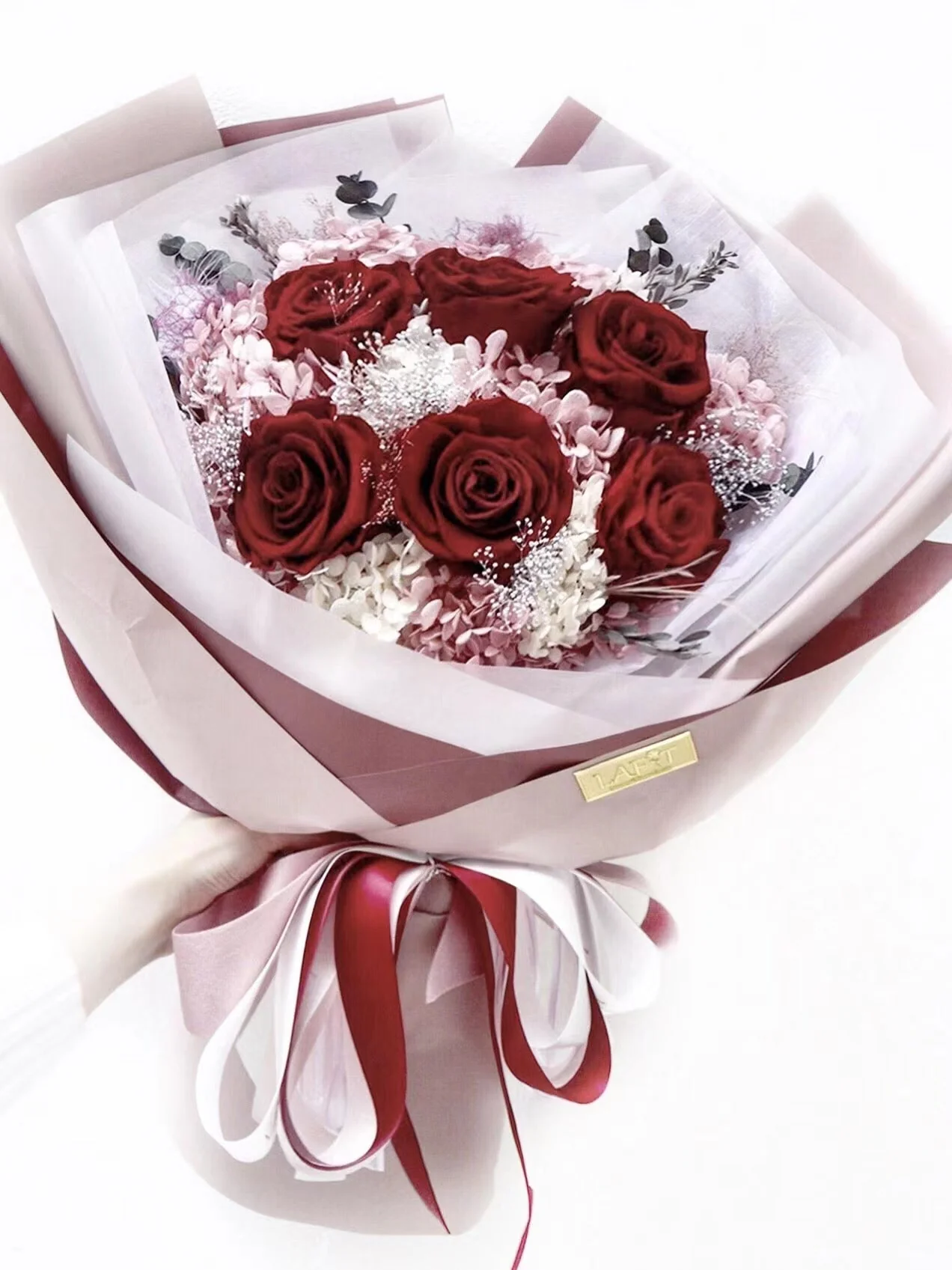 LAFIT法式浪漫永生花束 �?Perfect Love (Red)