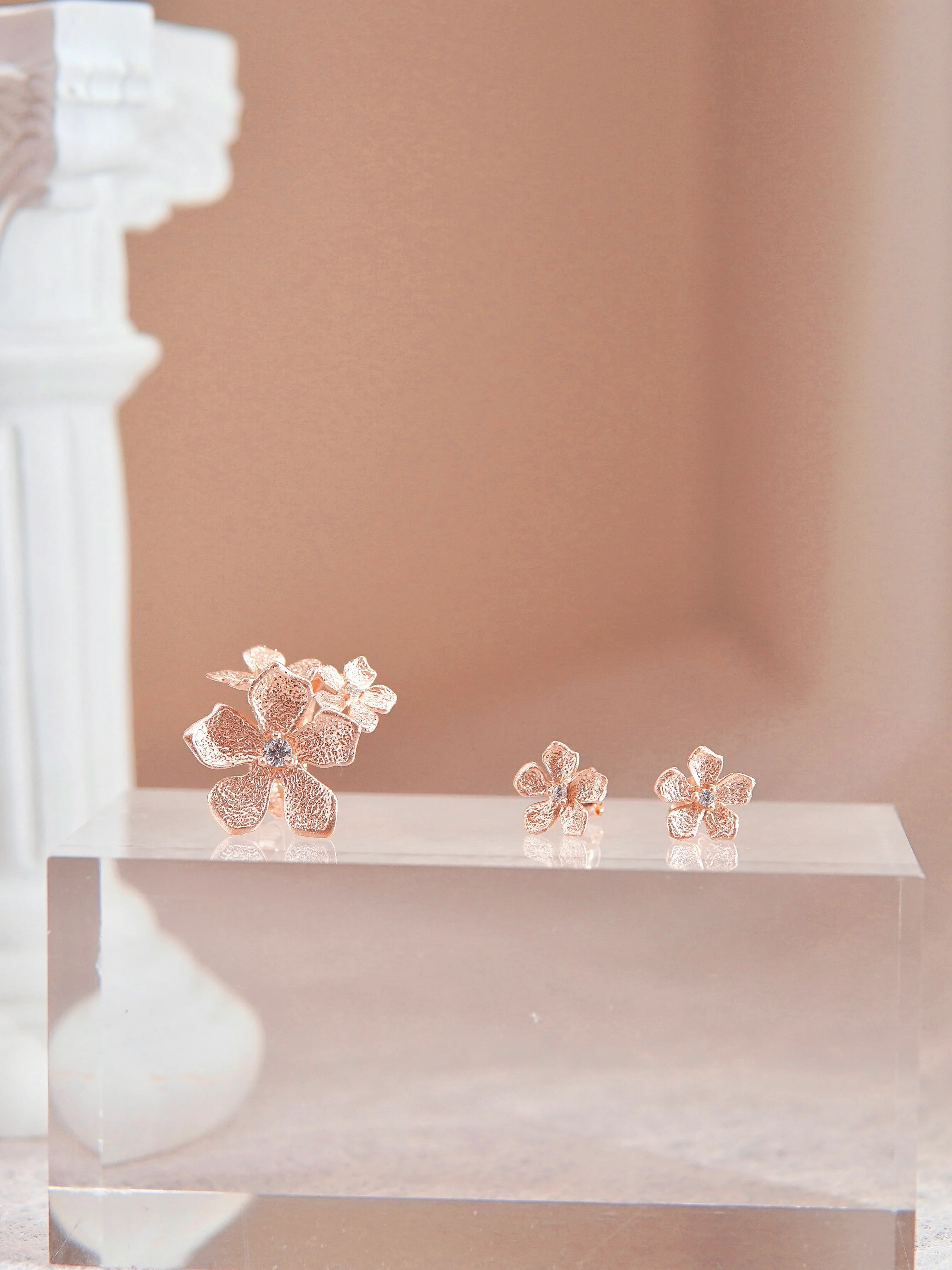 LAFIT �� Baby Flower - Earrings ������u���@С�ɻ�ˇ���h