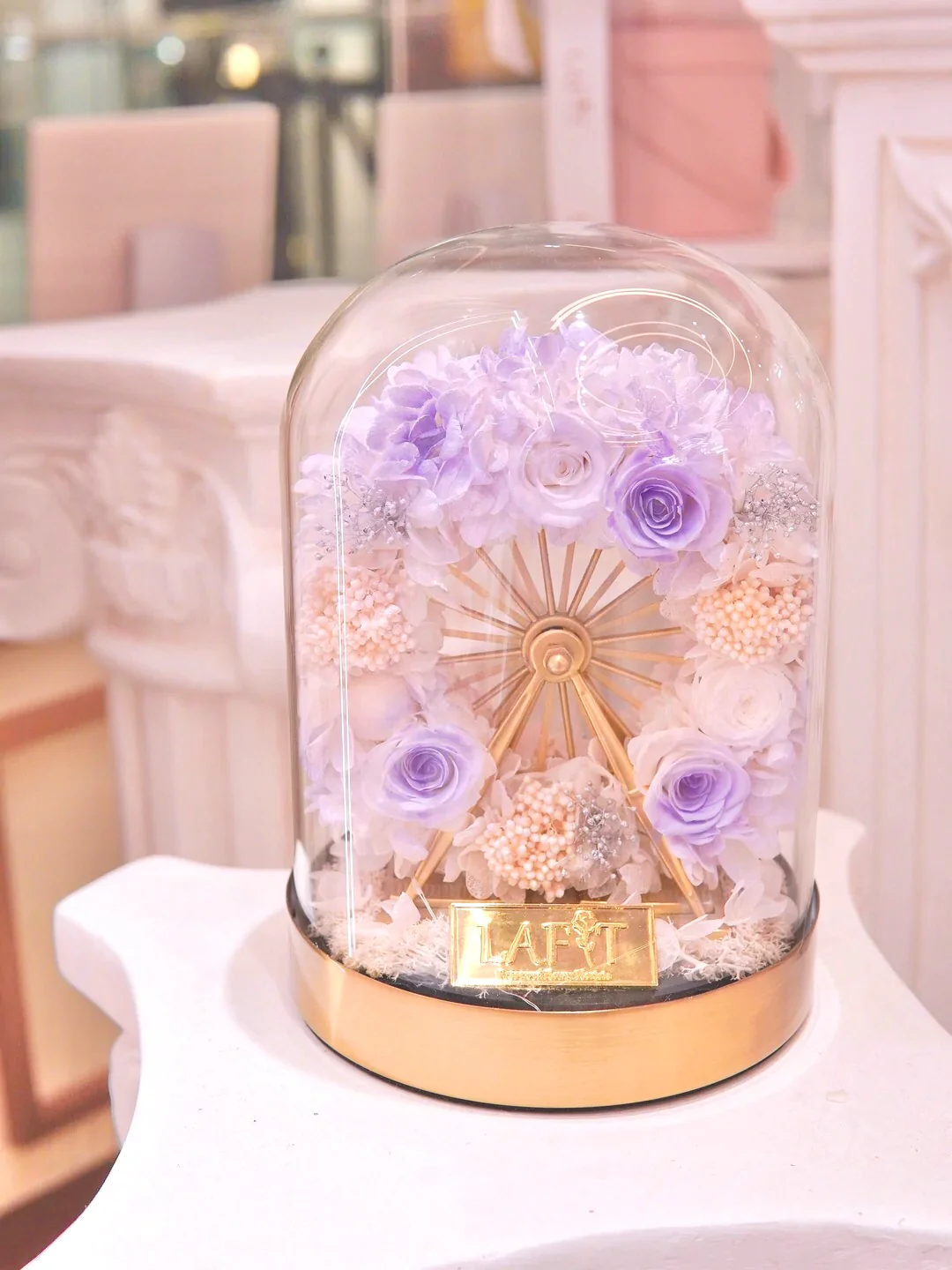 LAFIT �����ɚ�������ˇ�[�O �� Snowy Fairyland - Lilac Blush