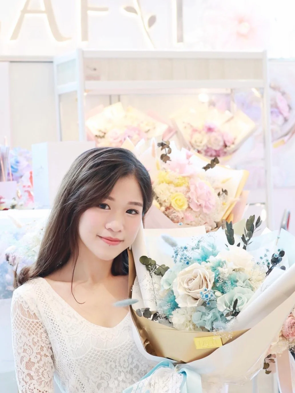 LAFIT - KOL 首選永生花束 �?My Kinda Perfect - Classic Tiffany Blue