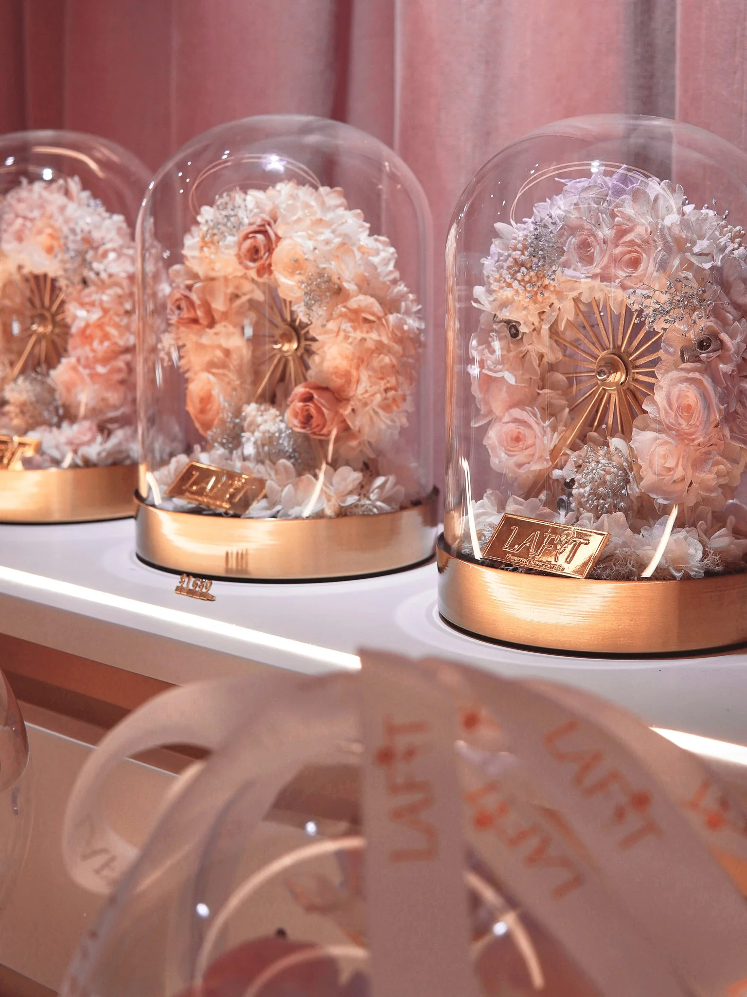 LAFIT �����ɚ�������ˇ�[�O �� Snowy Fairyland - Dusty Pink