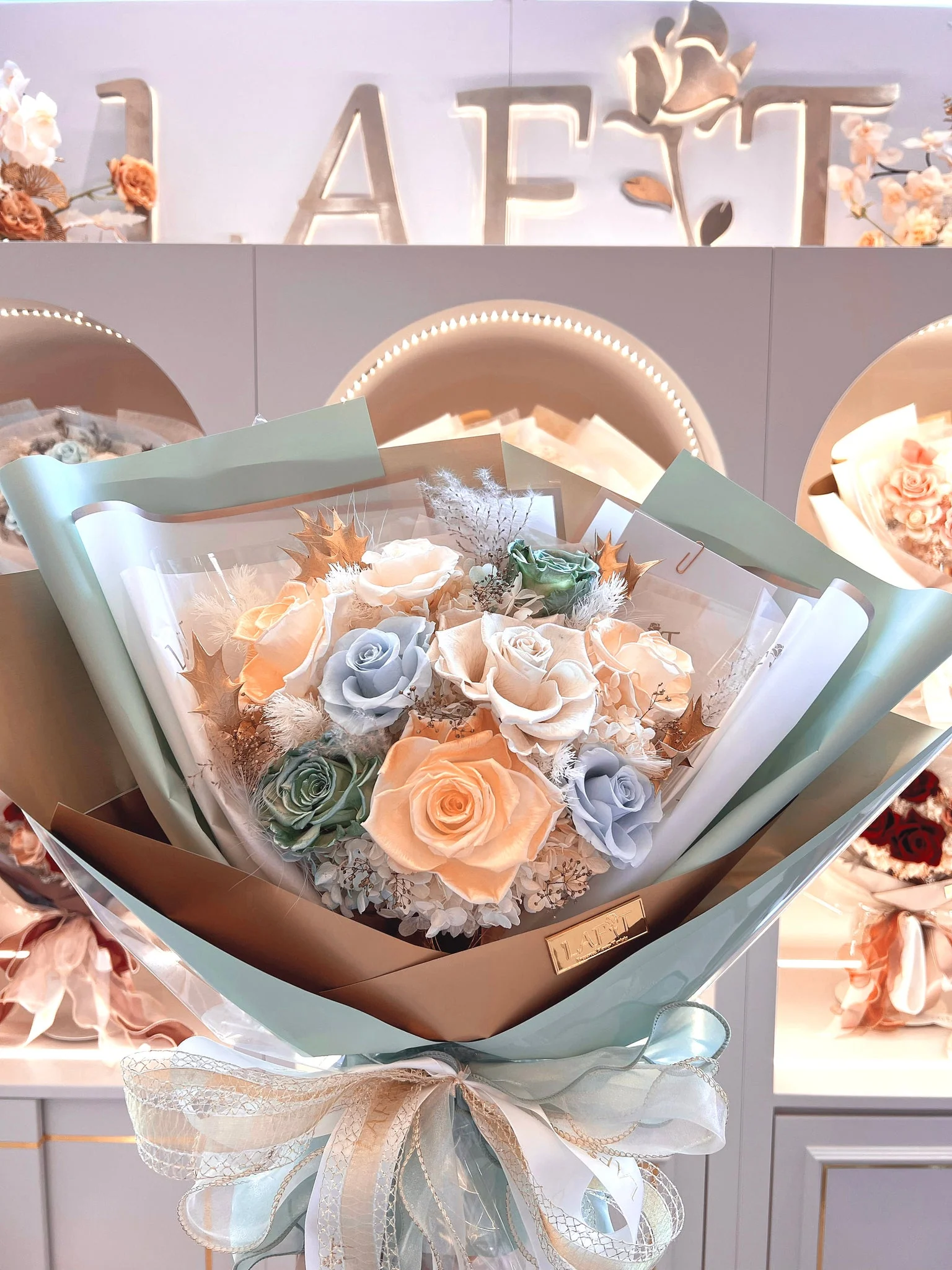 LAFIT夢幻公主永生花束 �?Disney Fairytale系列 (Jasmine)