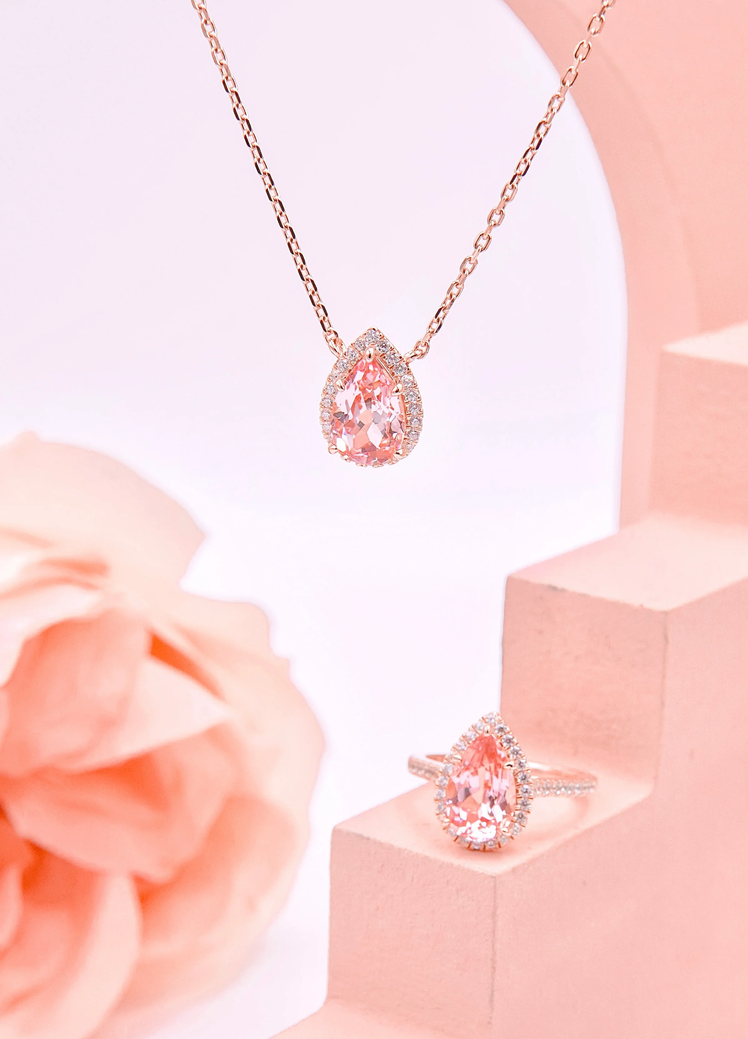 LAFIT��Unicorn Tears - Necklace �ȷ�ɫˮ��Ħ��ʯ�i�