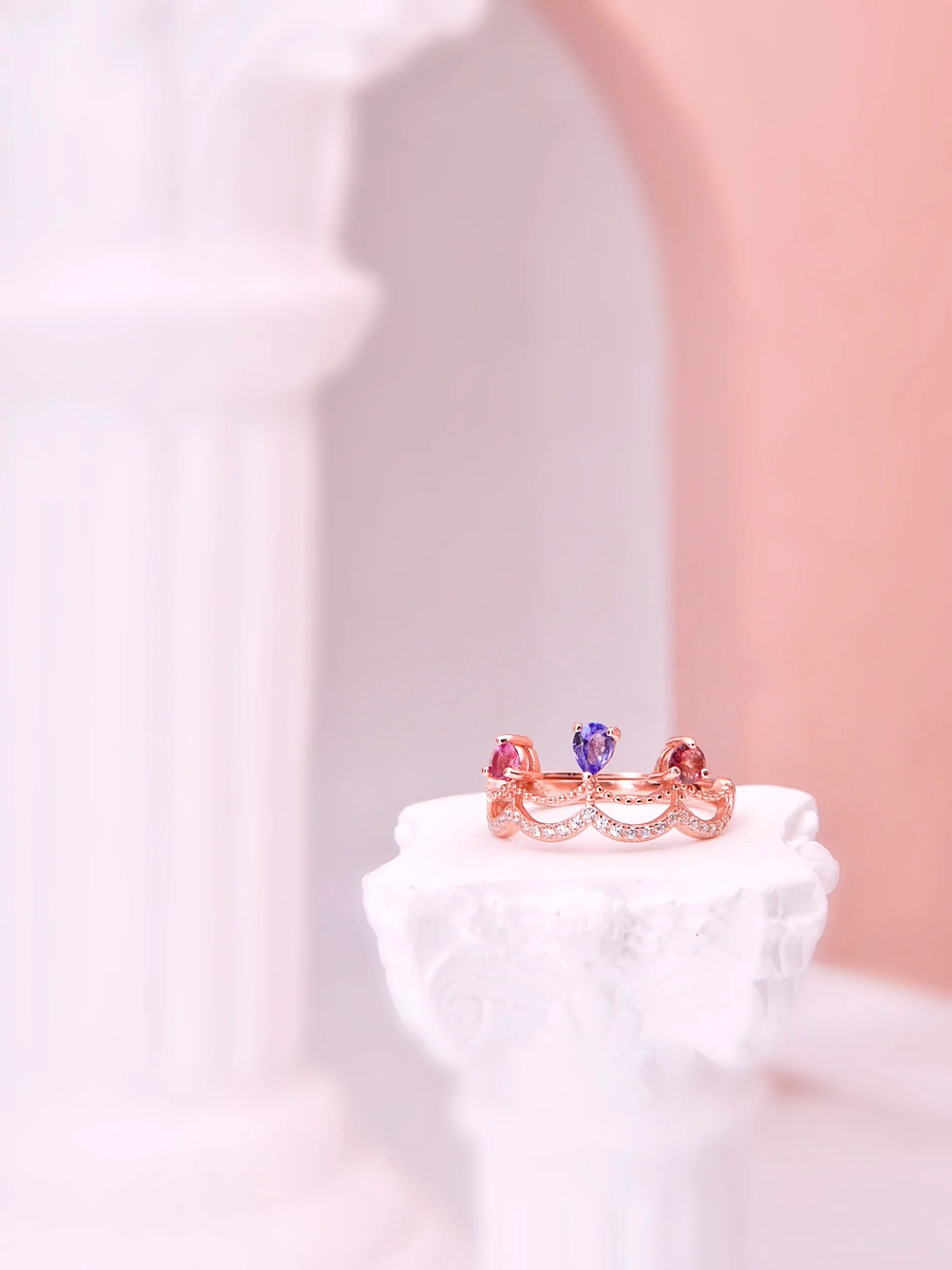 LAFIT ��Princess Dreams��Rapunzel��- Ring �L󌹫������ȹ�[��ָ