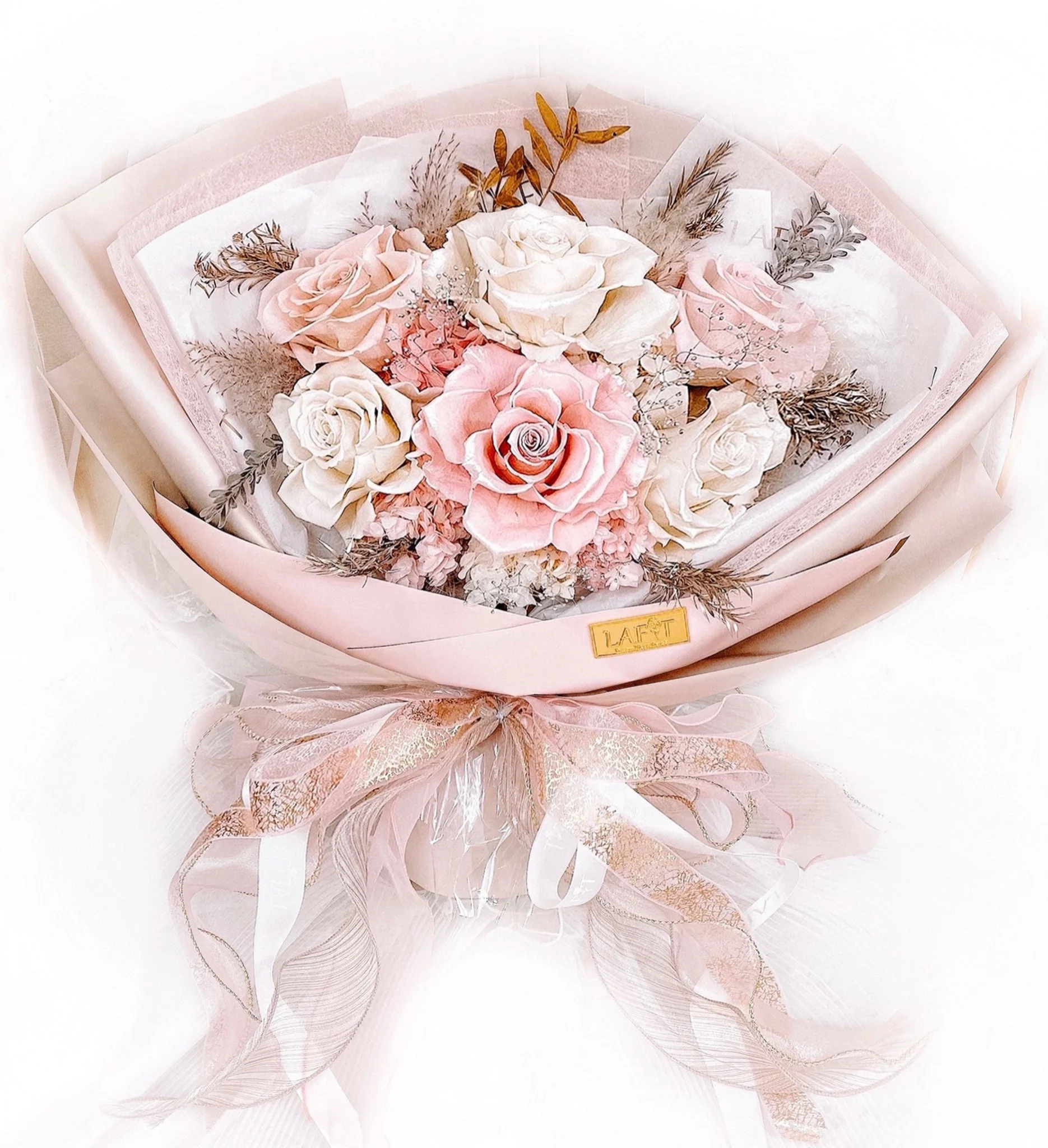 LAFIT明星首選永生花束 �?Angelic Elegance