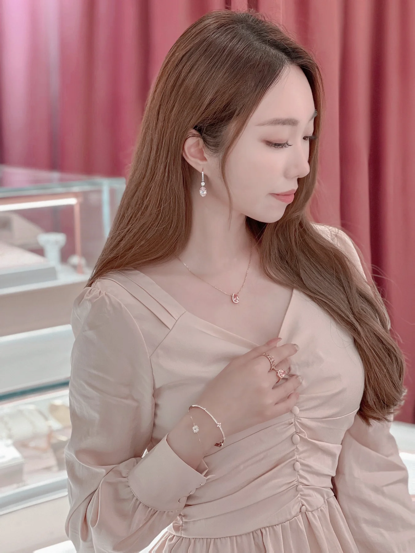 LAFIT�� Queen of Fairyland - Earrings ���FŮ��ò�ʯ���h