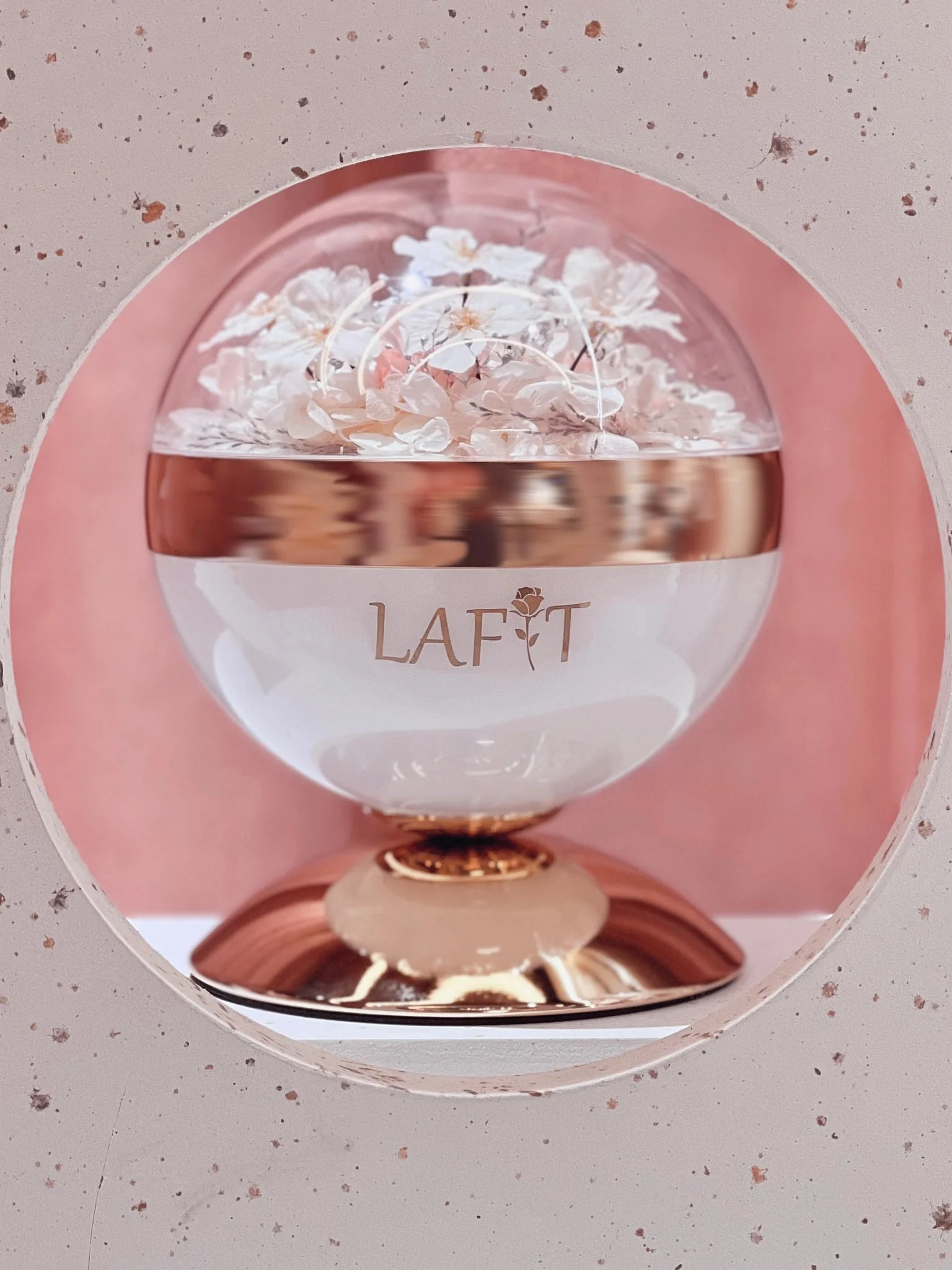 LAFIT 夢幻仙氣永生花藝擺設 · THE SAKURA - Pastel Pink (with white sakura)