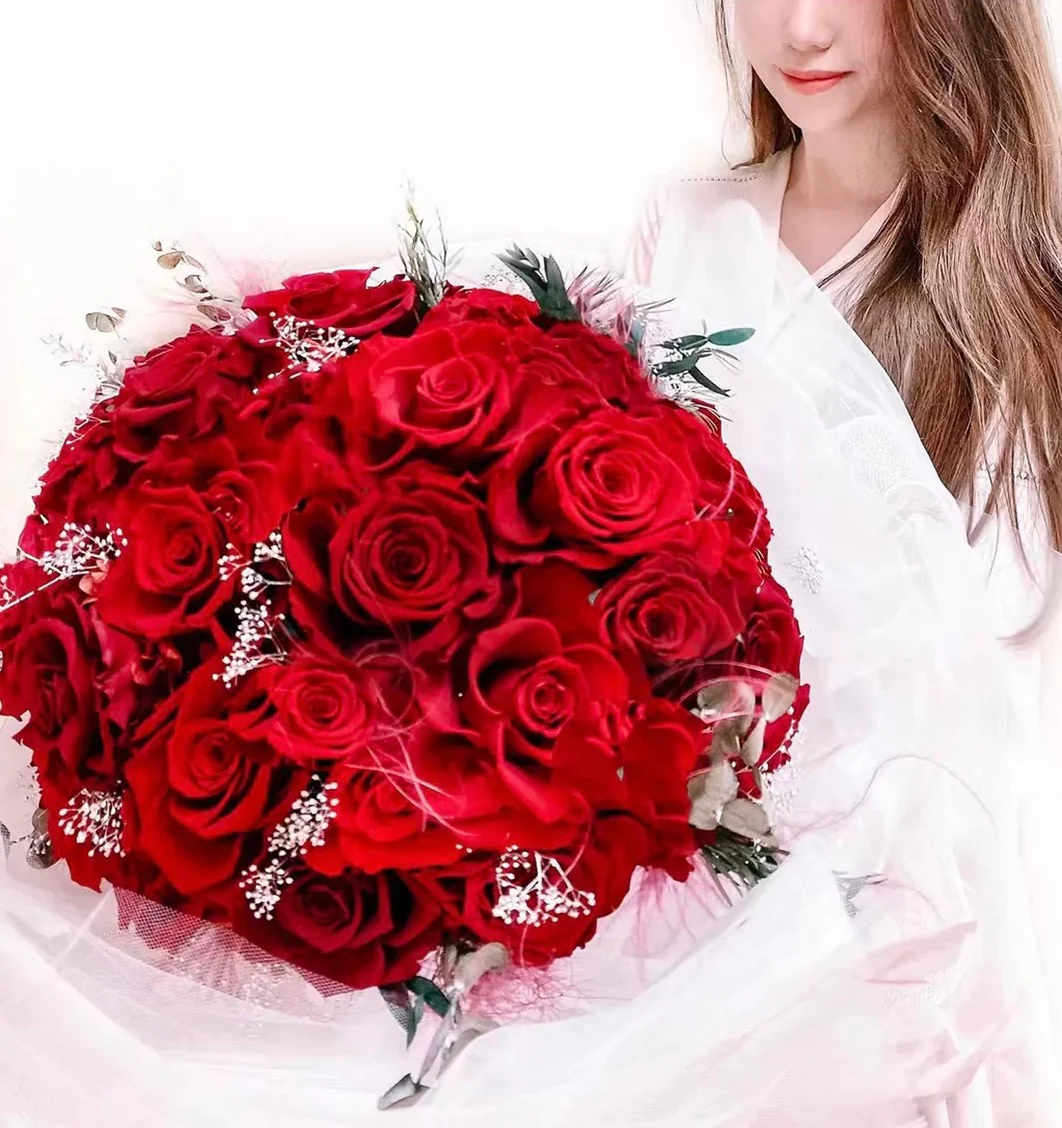 LAFIT奢華經典永生花束�?My Kinda Perfect系列 (Deluxe Red)