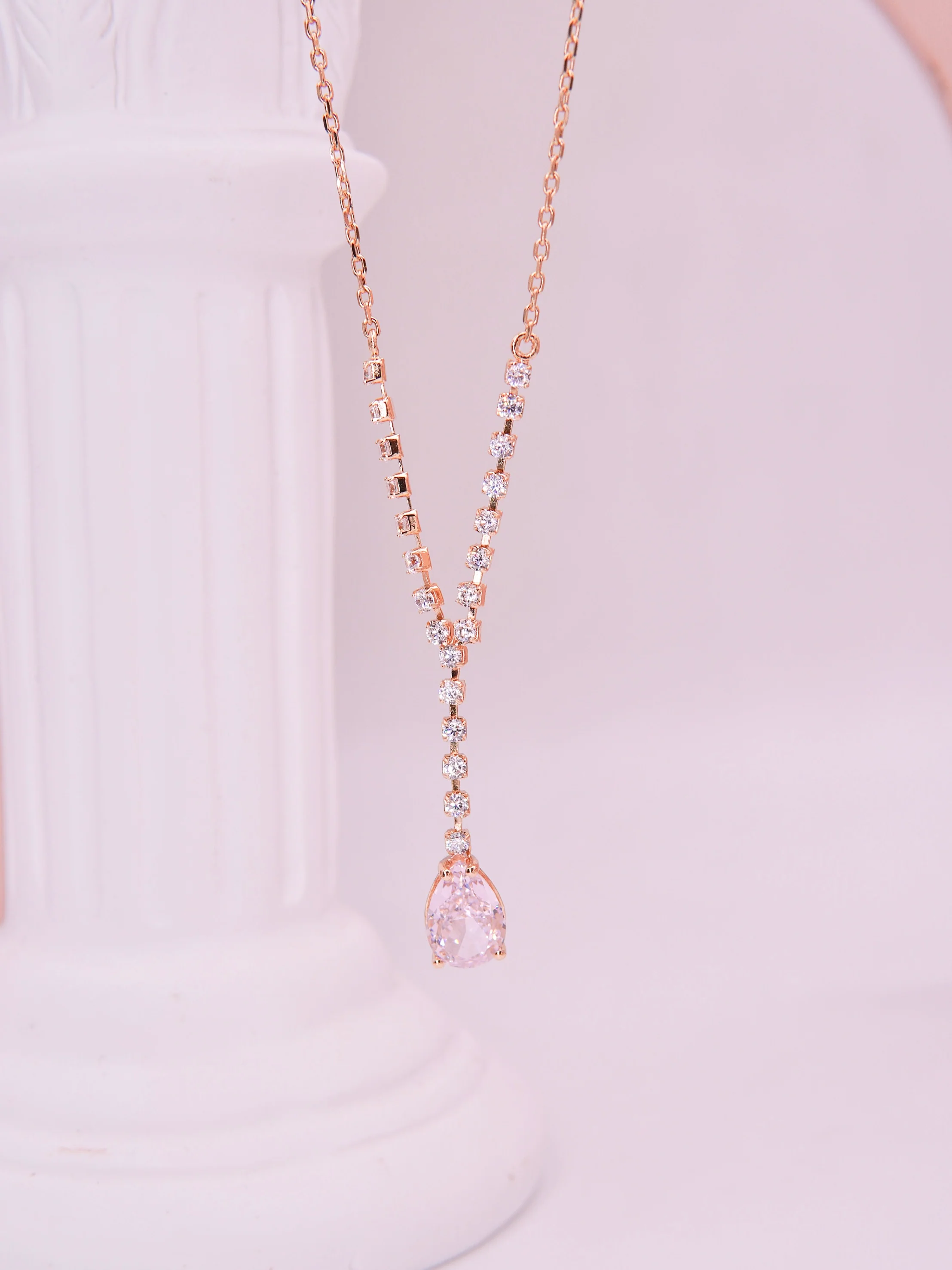 LAFIT�� Rosy Mermaid - Necklace �ɚ⹫���ѻ���Ħ��ʯ�i�