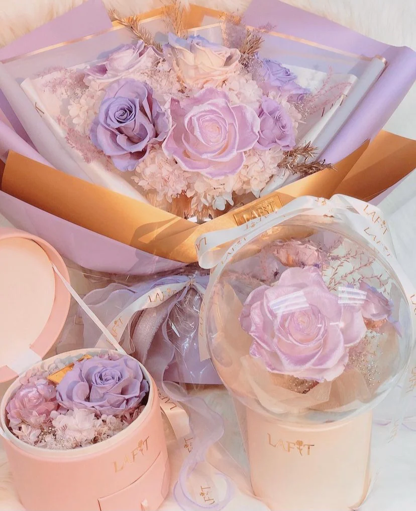 LAFIT夢幻公主永生花束 �?Disney Fairytale系列 (Rapunzel)