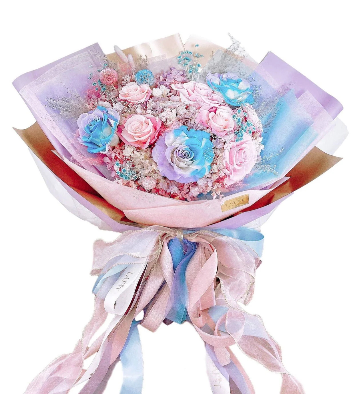 LAFIT夢幻漸變永生花束�?The Wonderland