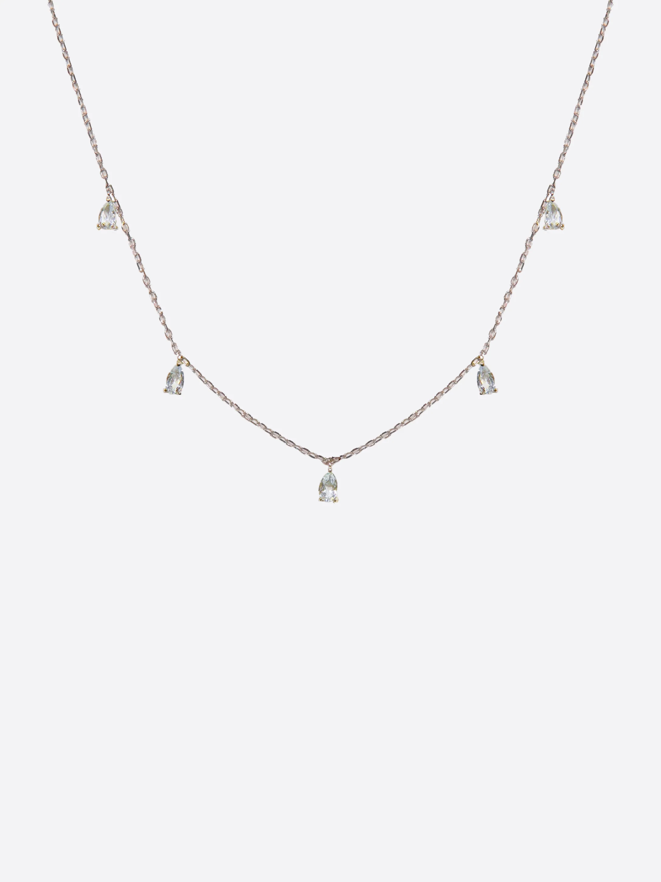LAFIT �� Blue Drops - Necklace �ɚ⺣�{��ʯ�i�