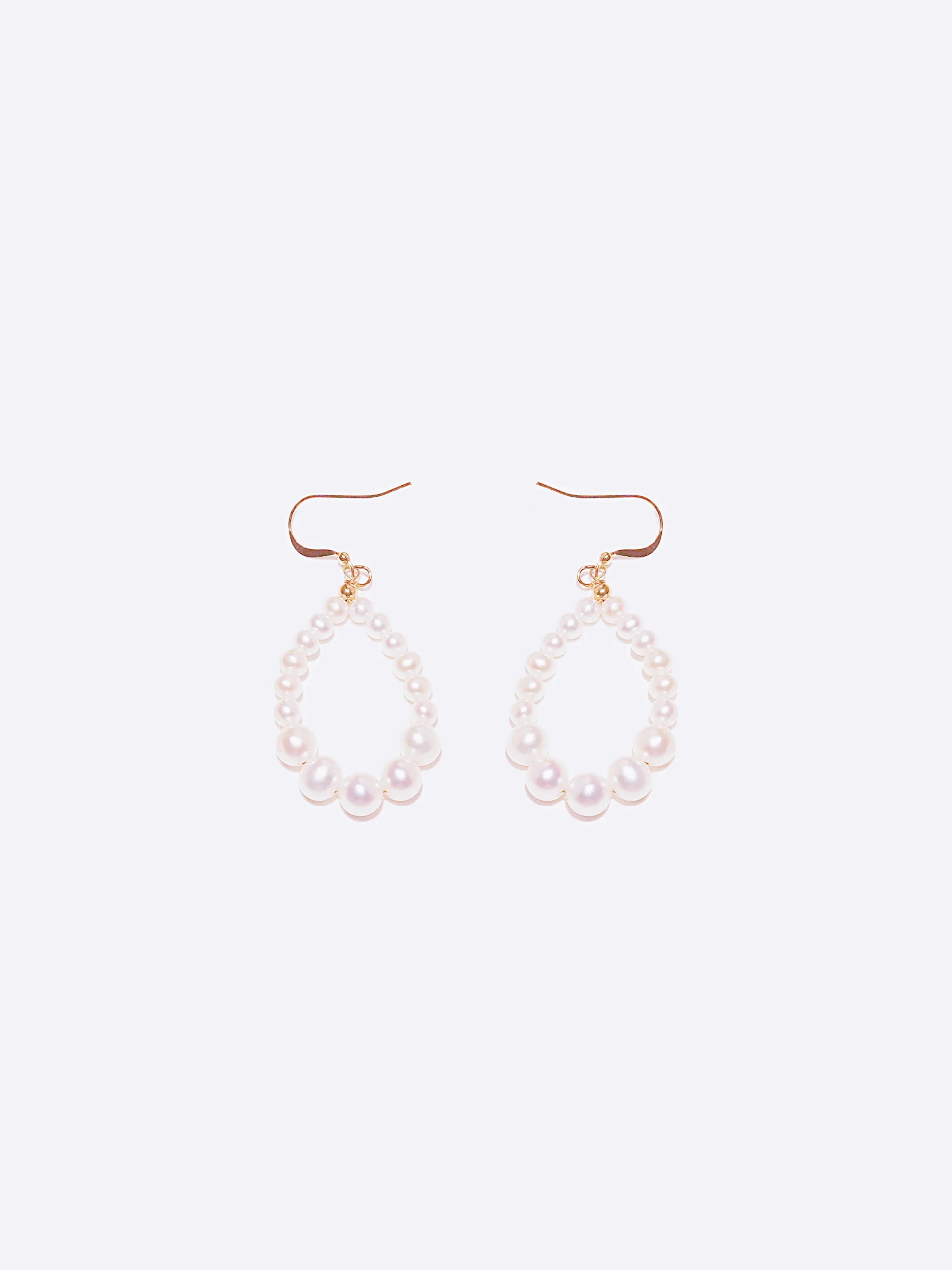 LAFIT �� Pearly Blossom- Earrings ���ŷ۝�������h