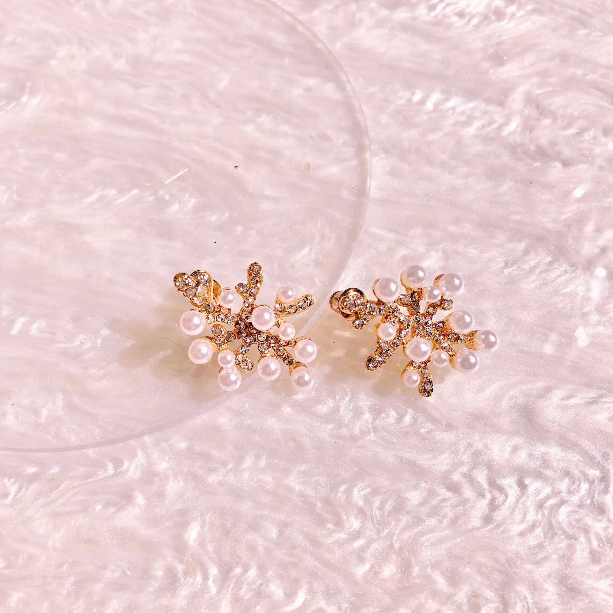 LAFIT Snowy Fairyland - Earrings ѩ��ͯԒ��¹�Ƕ��h